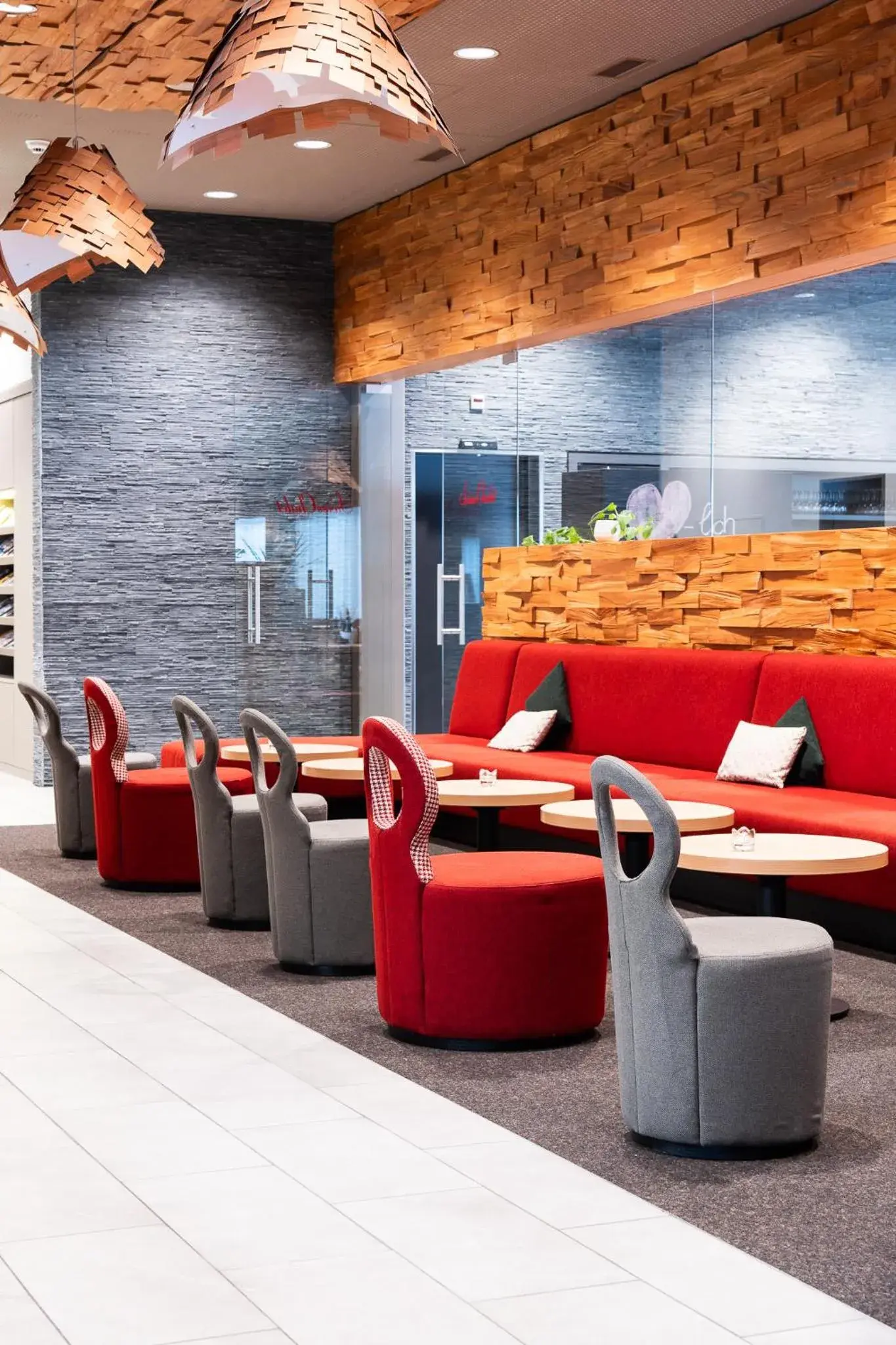 Lobby or reception in SwissEver Hotel Zug Lobby or reception in SwissEver Hotel Zug