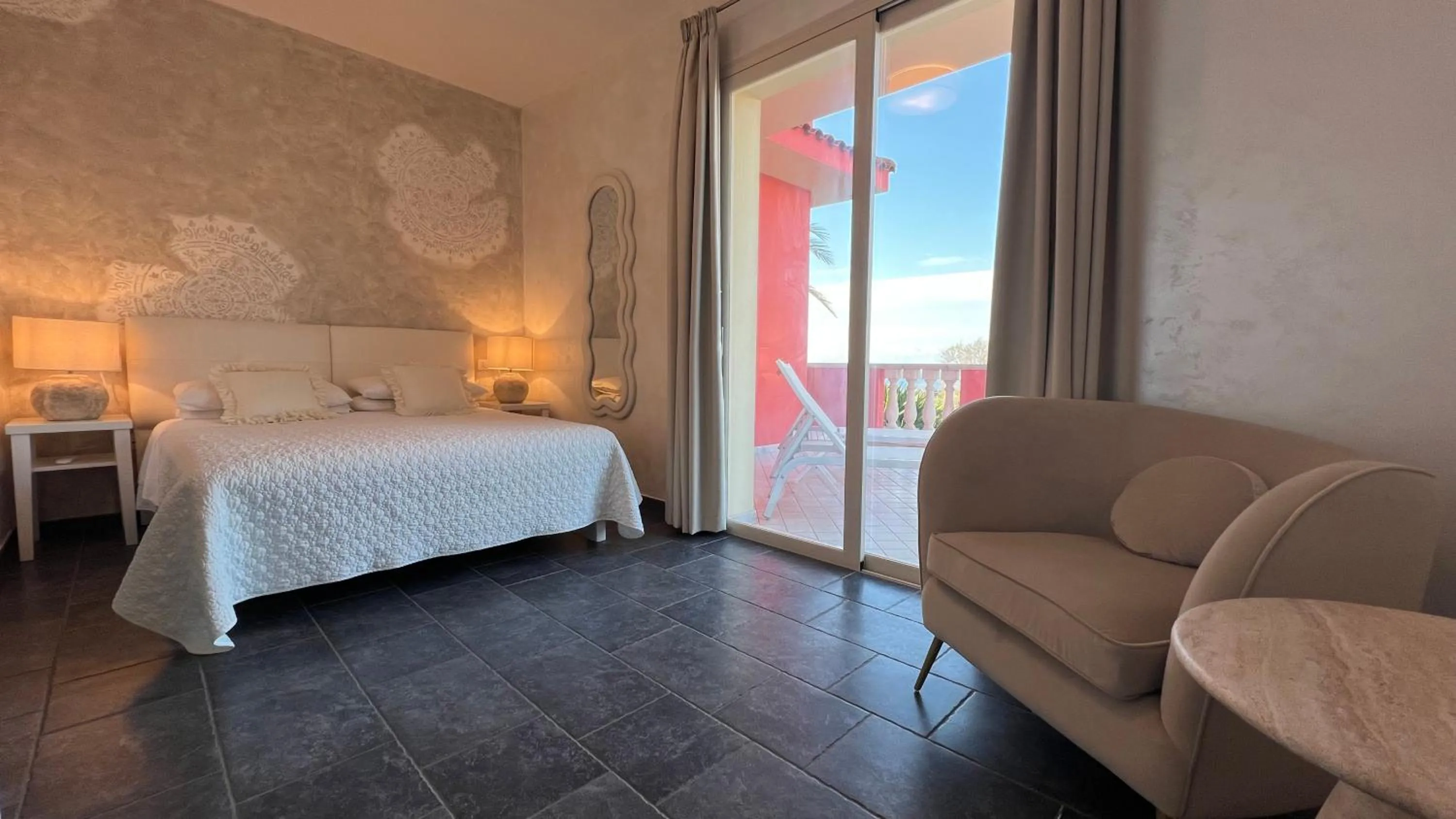 Photo of the whole room, Bed in Borgo di Santa Barbara