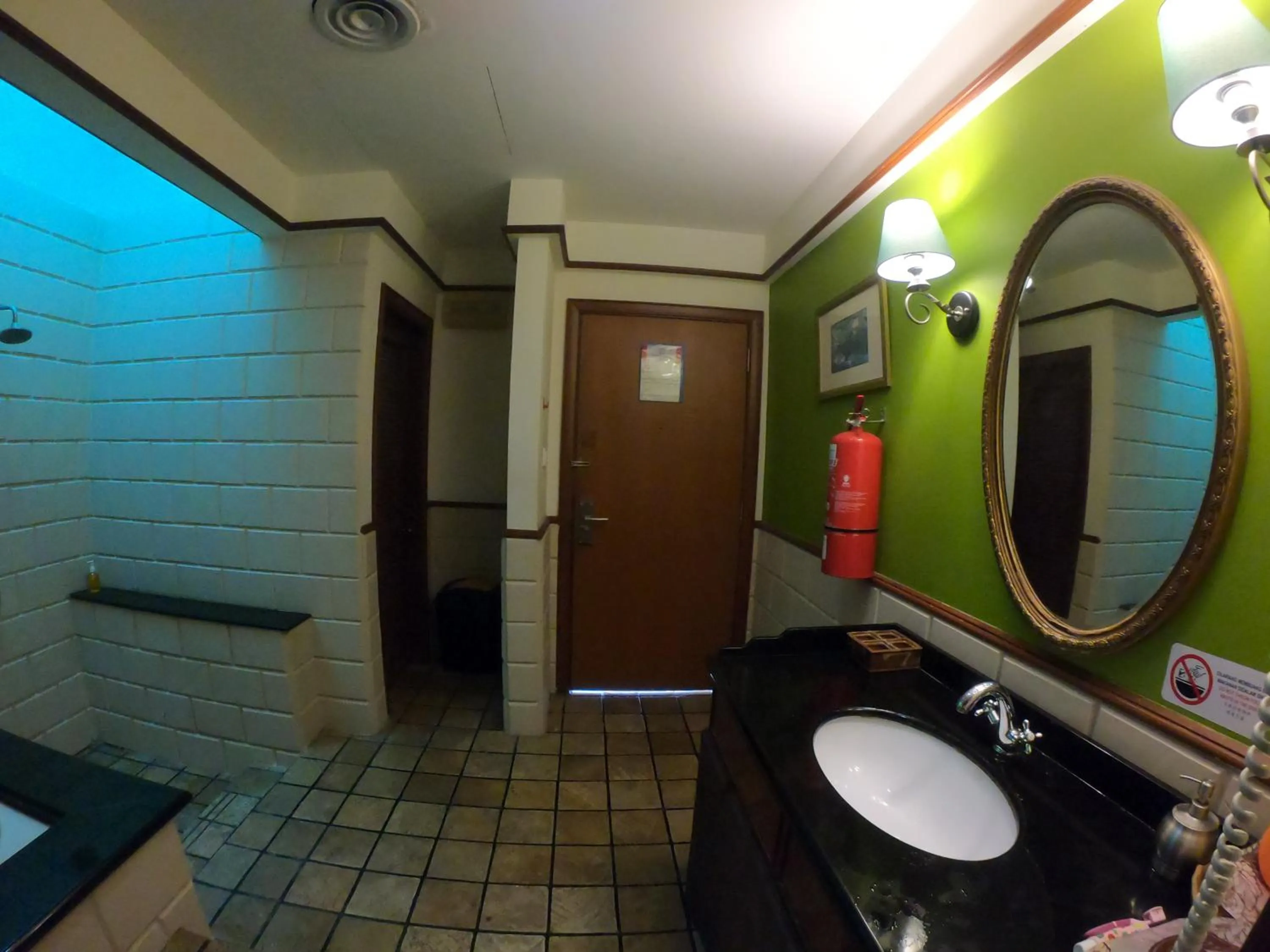 Bathroom in Tokido Private Water Chalet PD