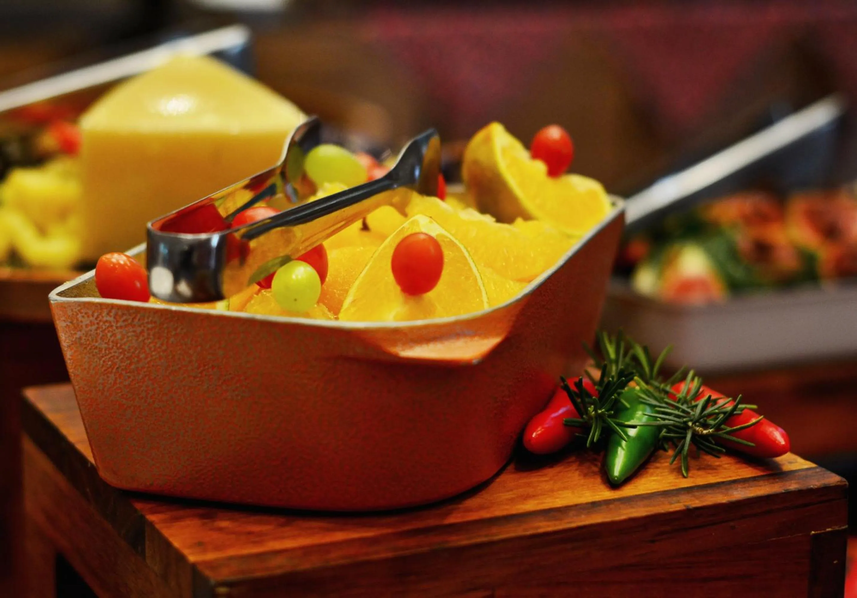 Food and drinks in Gandini Hotel