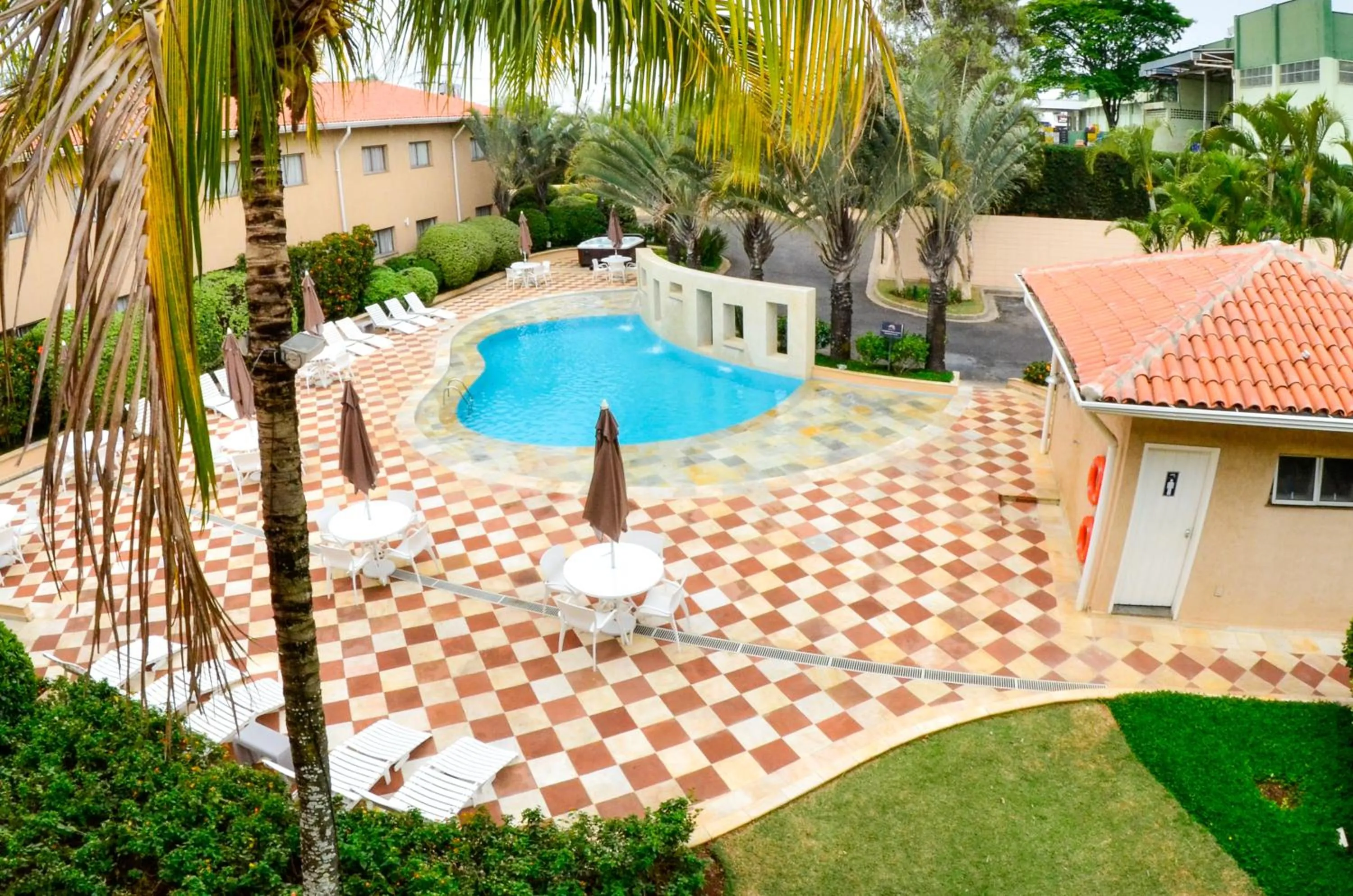 Swimming pool in Gandini Hotel