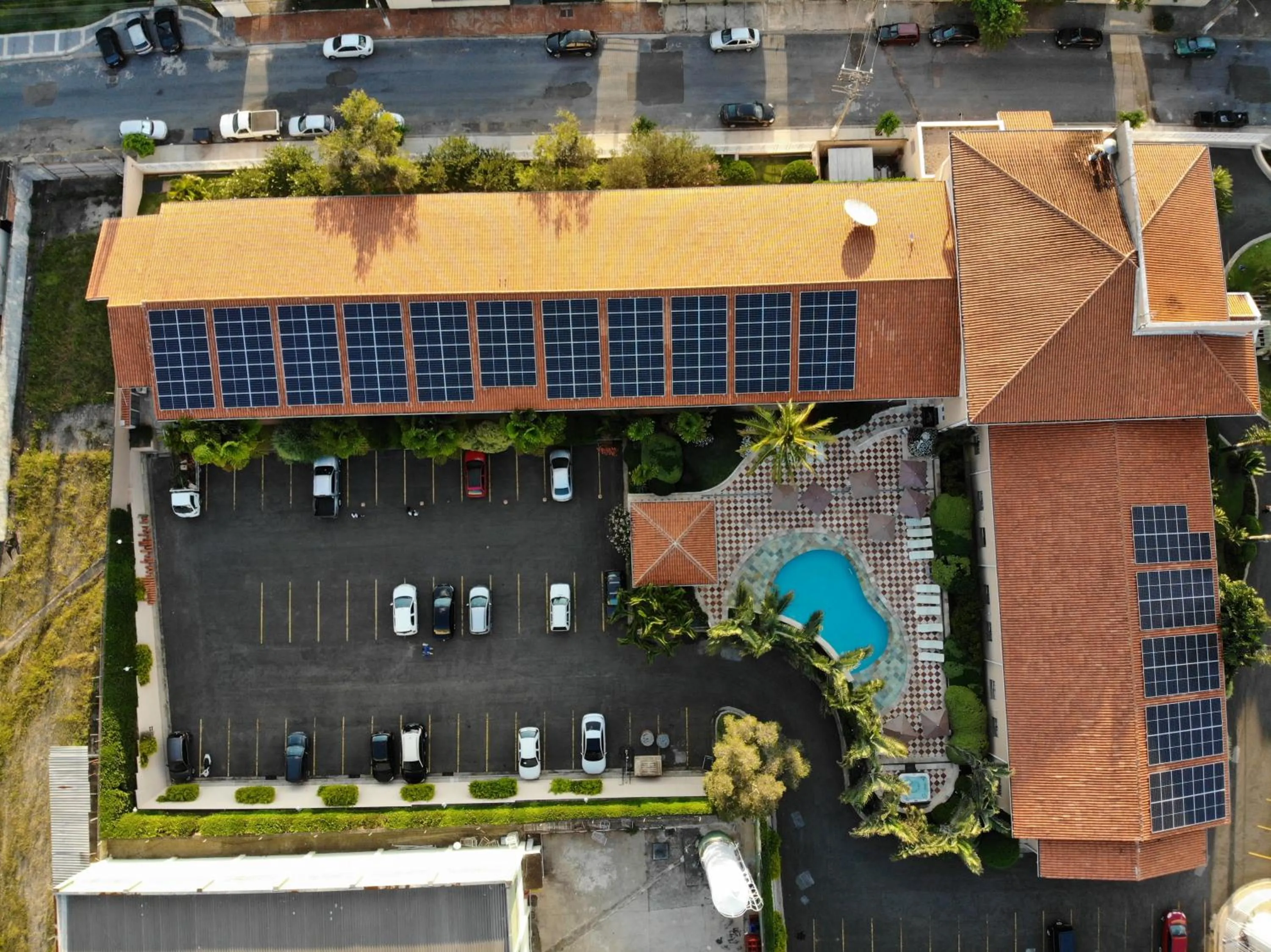 Bird's eye view in Gandini Hotel