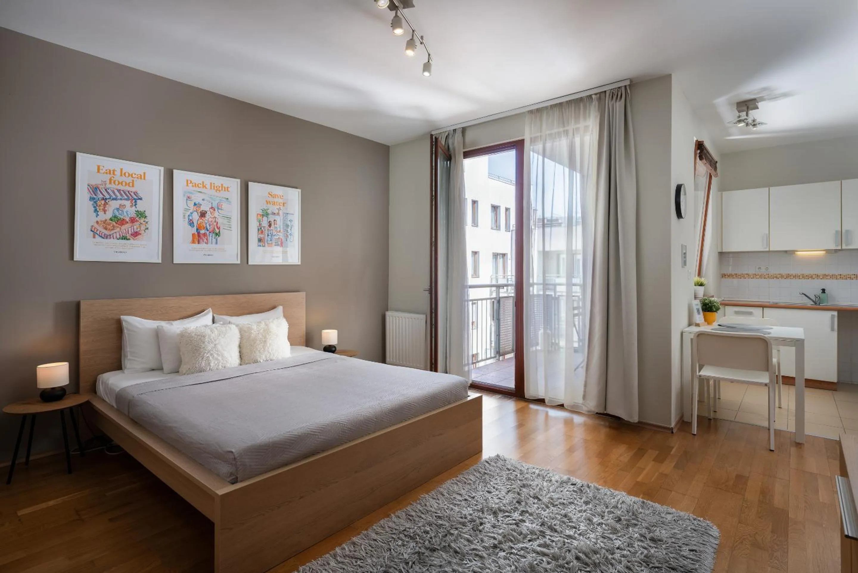 Bed in Vagabond Downtown