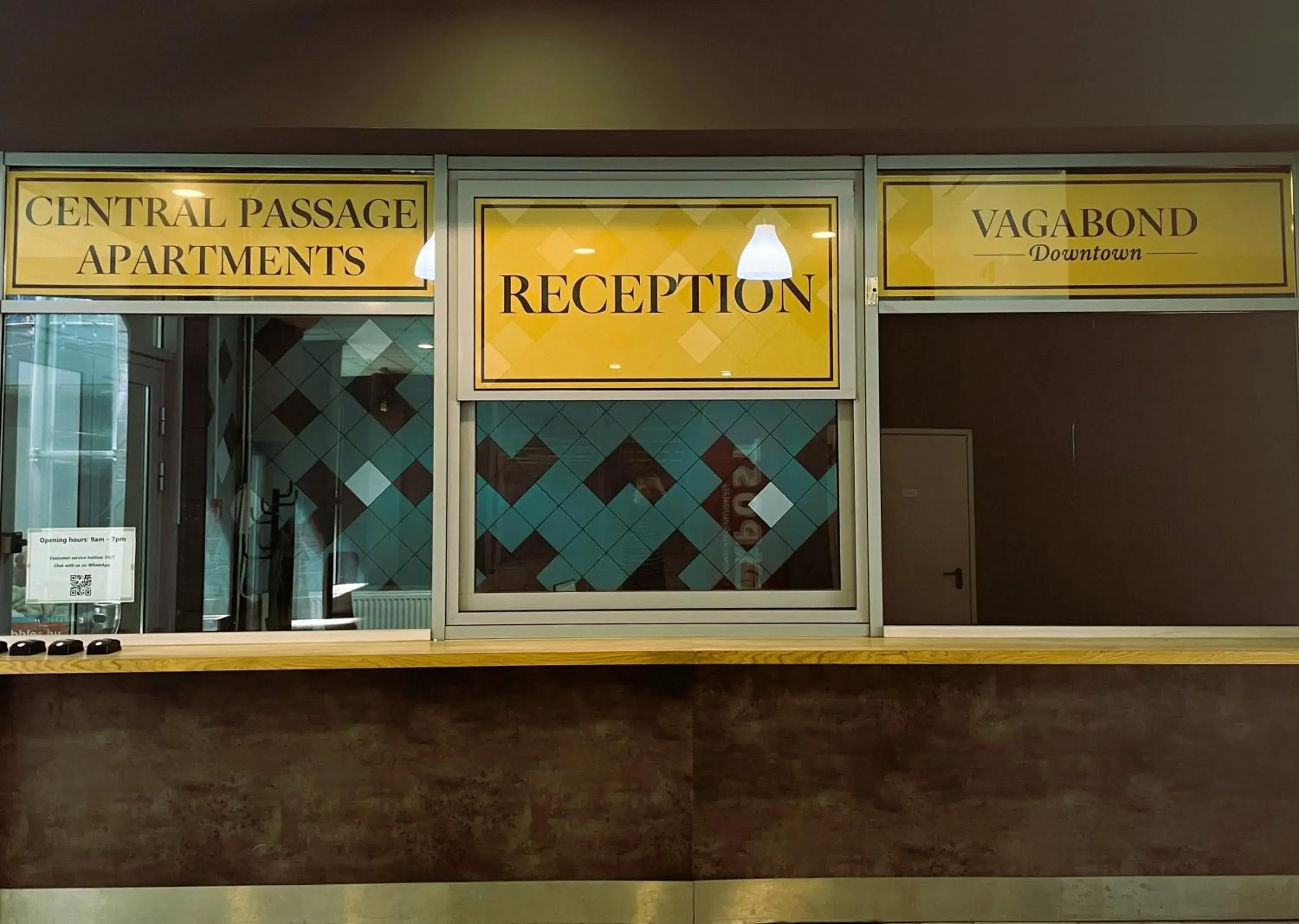 Lobby or reception in Vagabond Downtown Lobby or reception in Vagabond Downtown