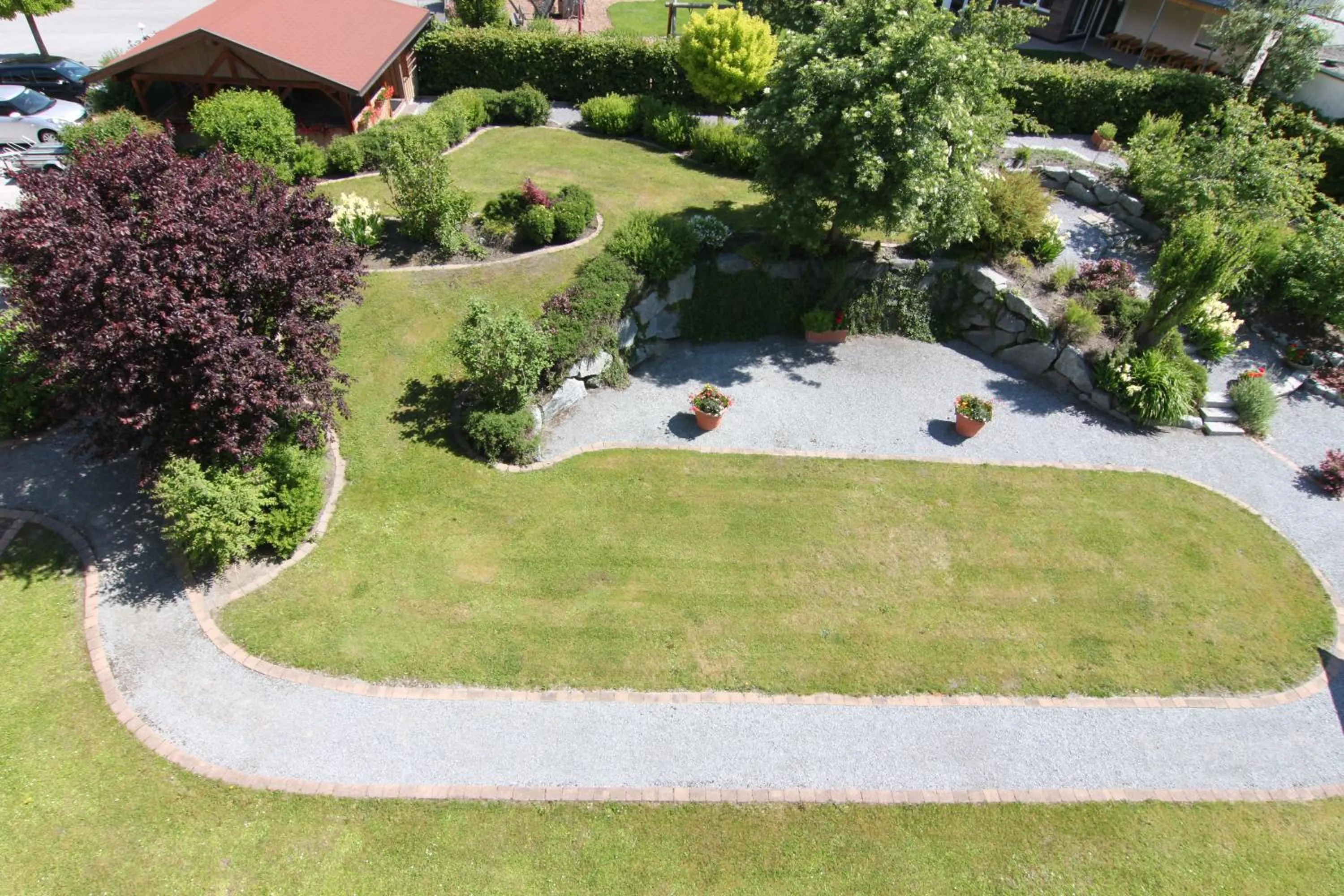 Garden in Hotel Post