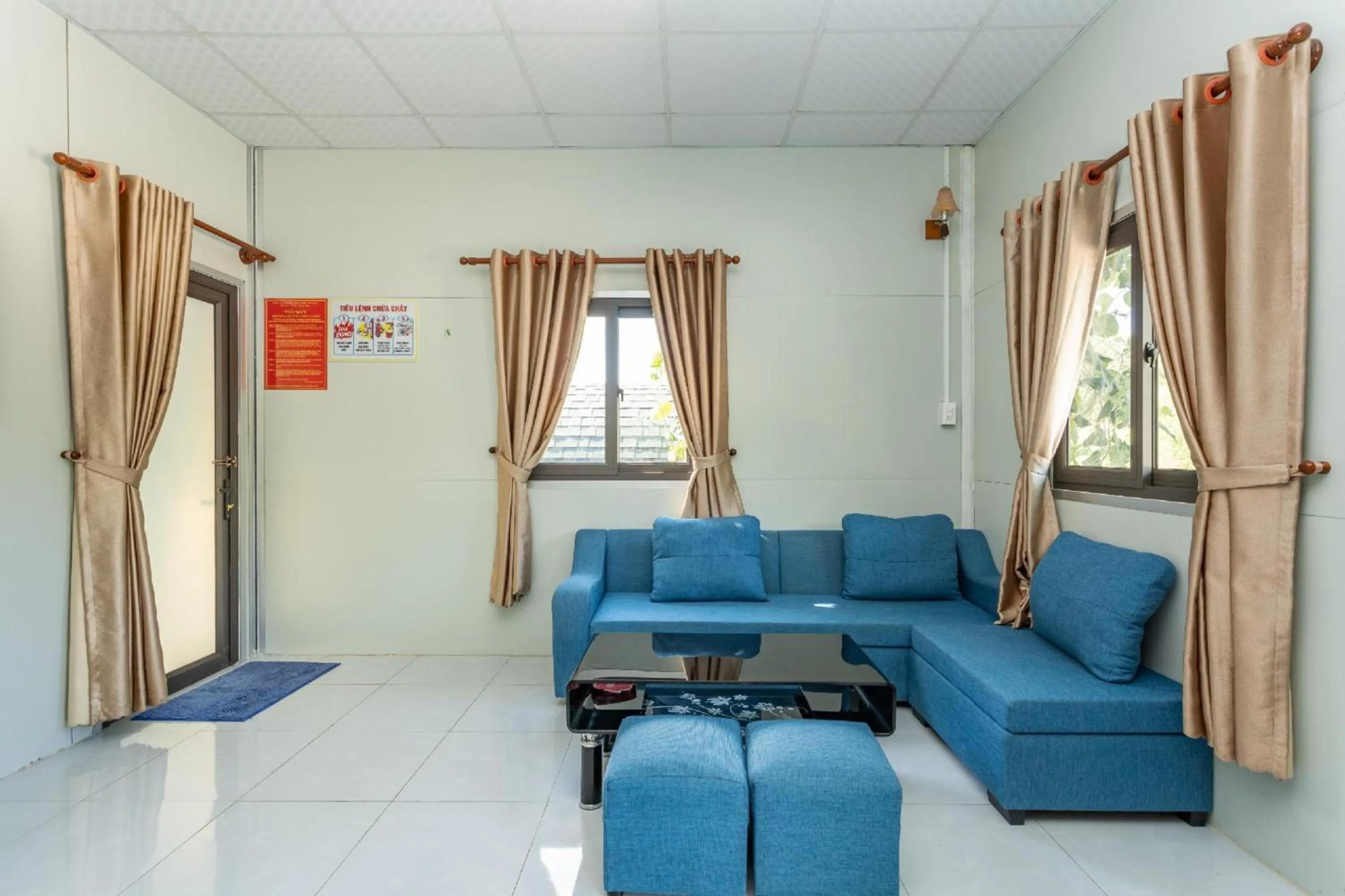 Lobby or reception in Linh Dan Bungalow