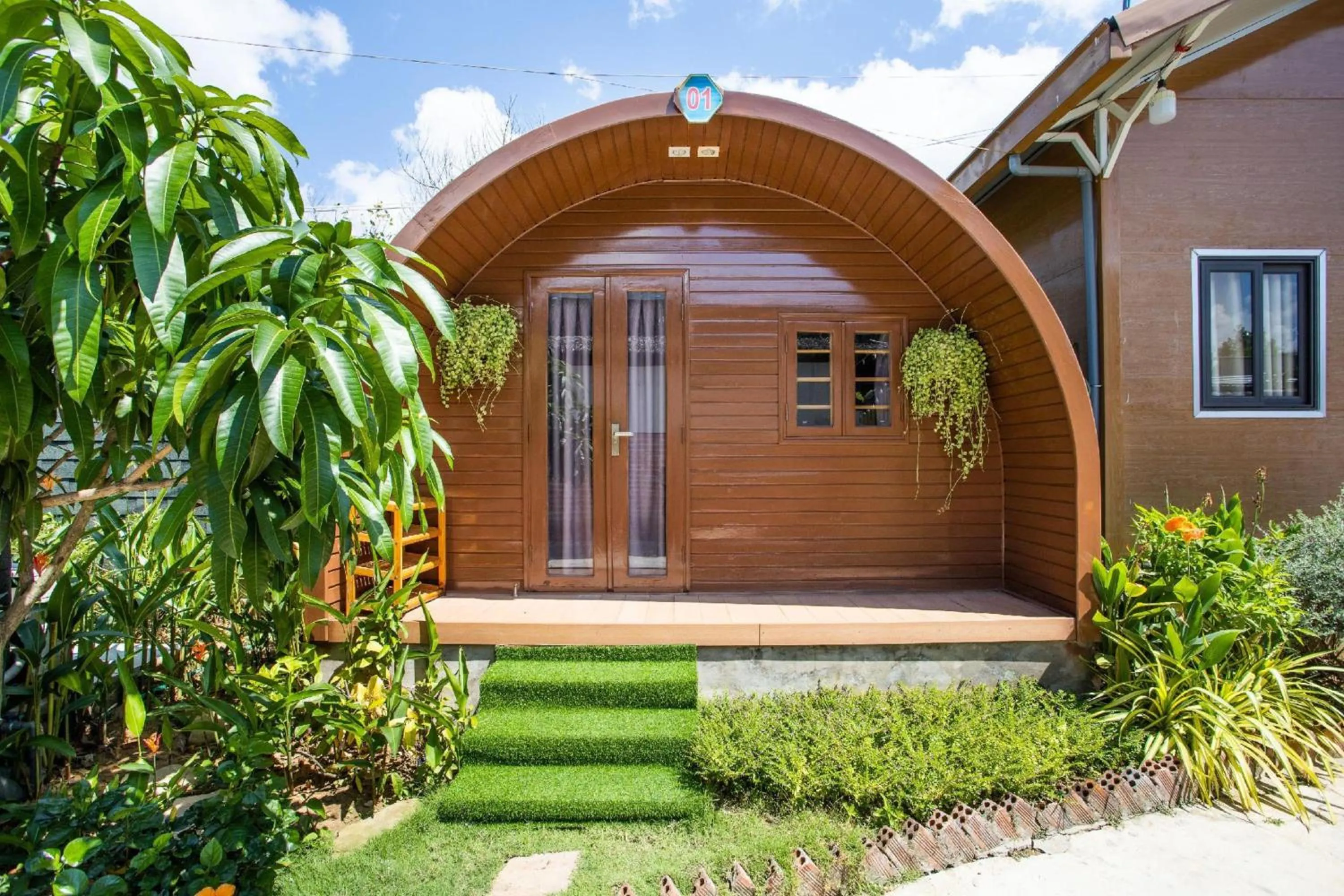 View (from property/room) in Linh Dan Bungalow