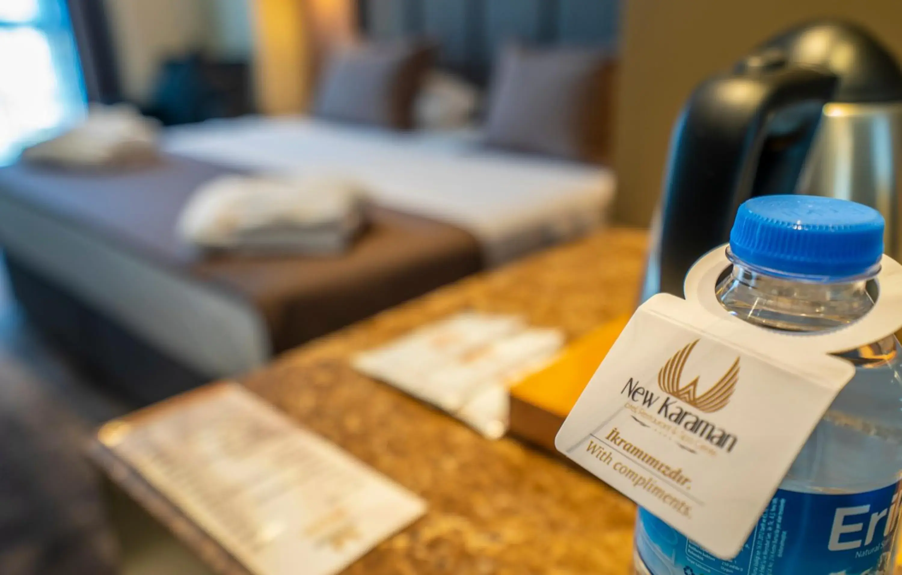 Bed in NEW KARAMAN HOTEL Bed in NEW KARAMAN HOTEL