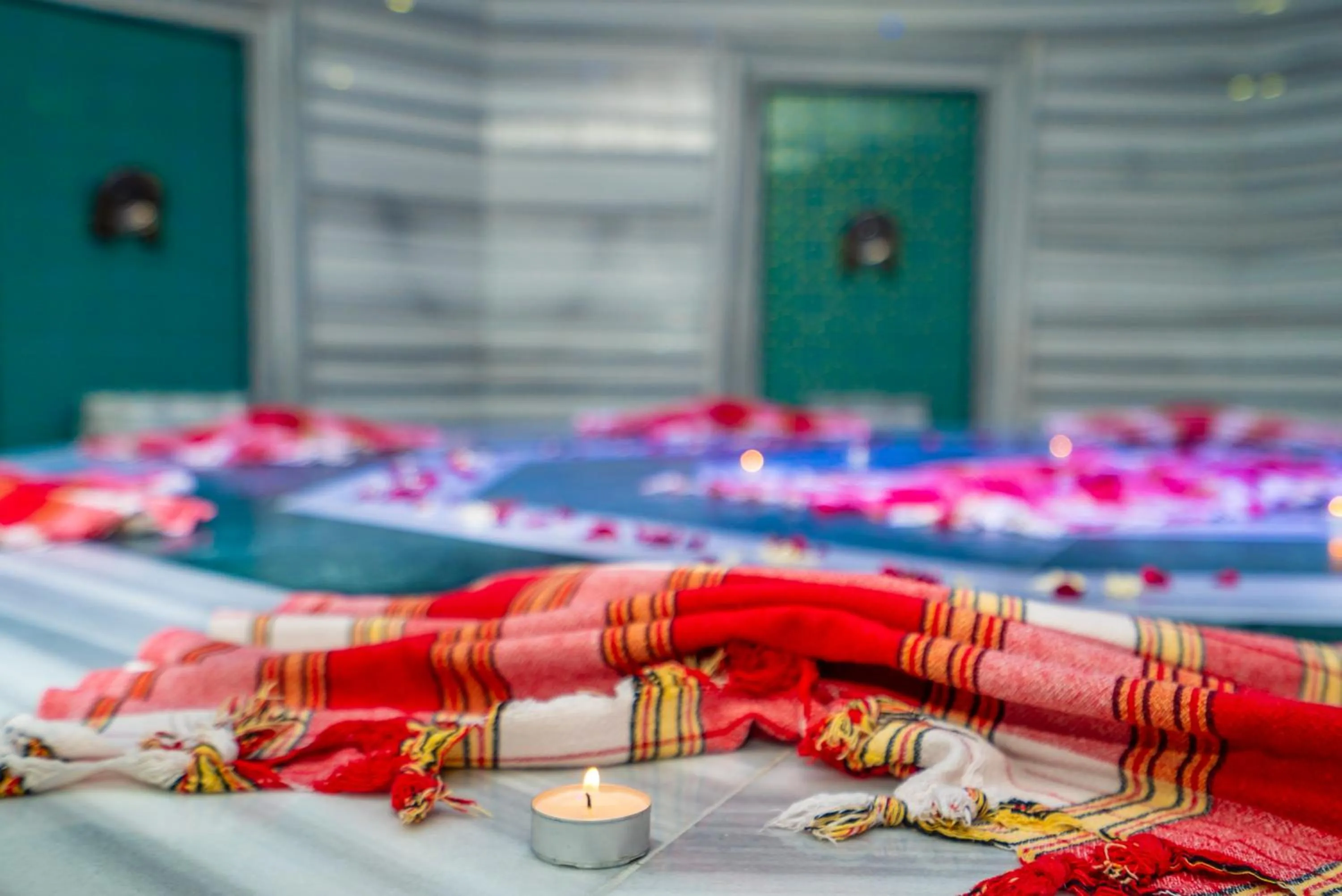 Bed in NEW KARAMAN HOTEL