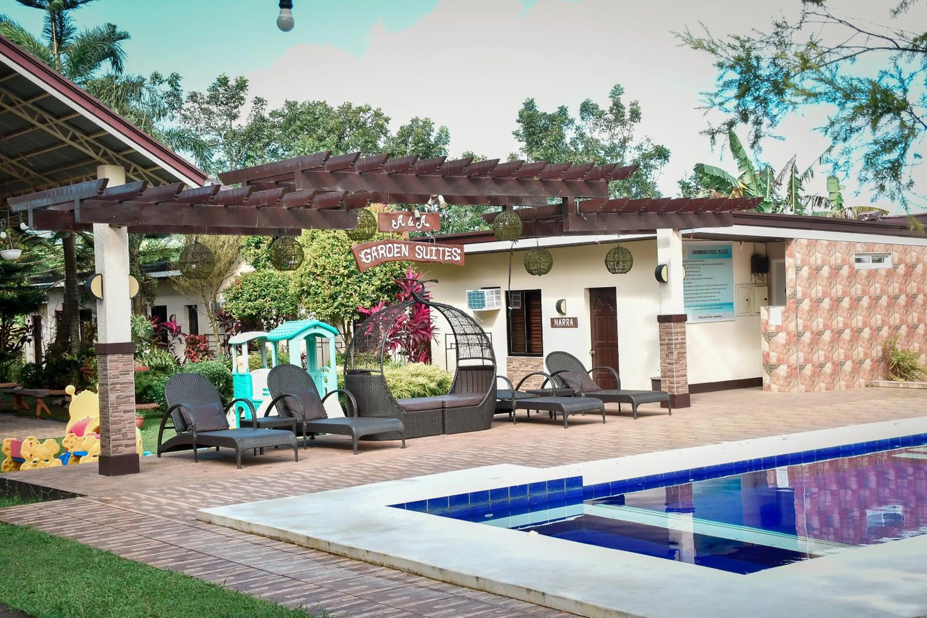 Property building in A&A Garden Suites