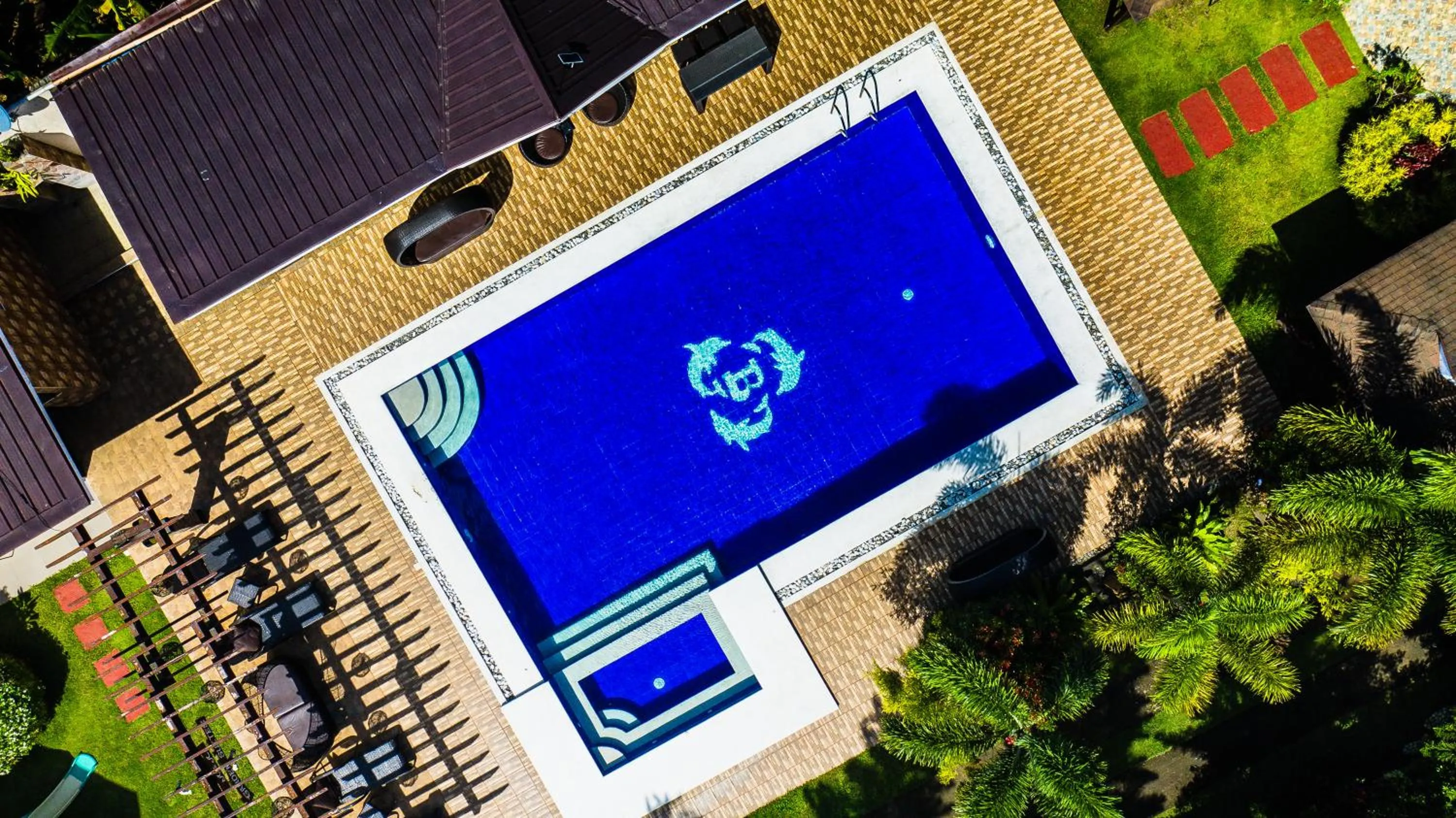 Swimming pool in A&A Garden Suites