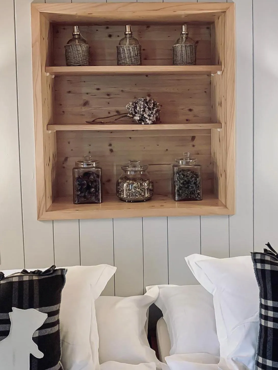 Bed in Hôtel Le Grand Chalet Favre