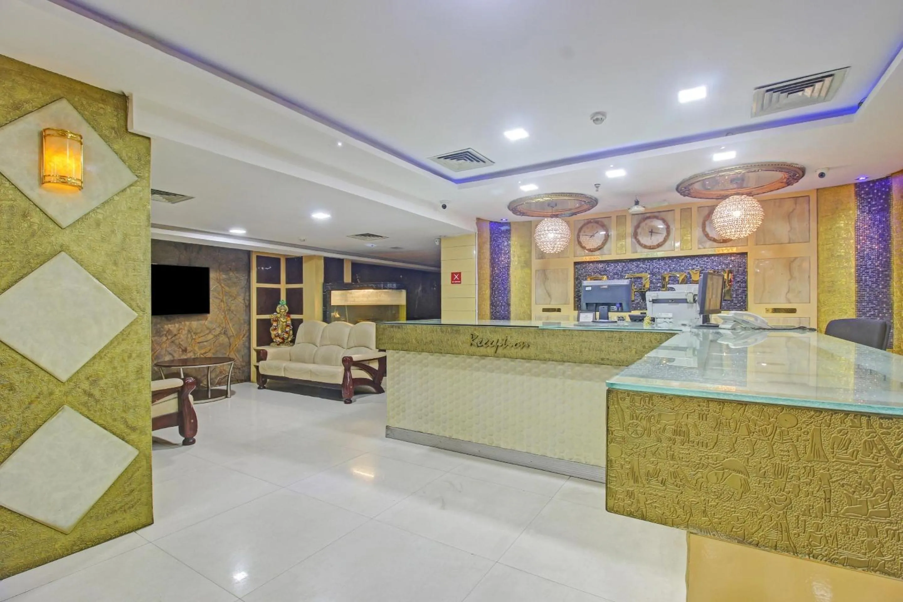 Lobby or reception in Collection O Regal Near ISKON TEMPLE , ABIDS