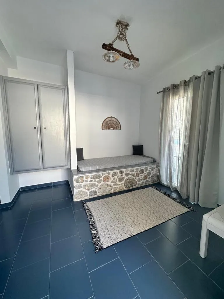 Bed in Elenis Studios&Apartments