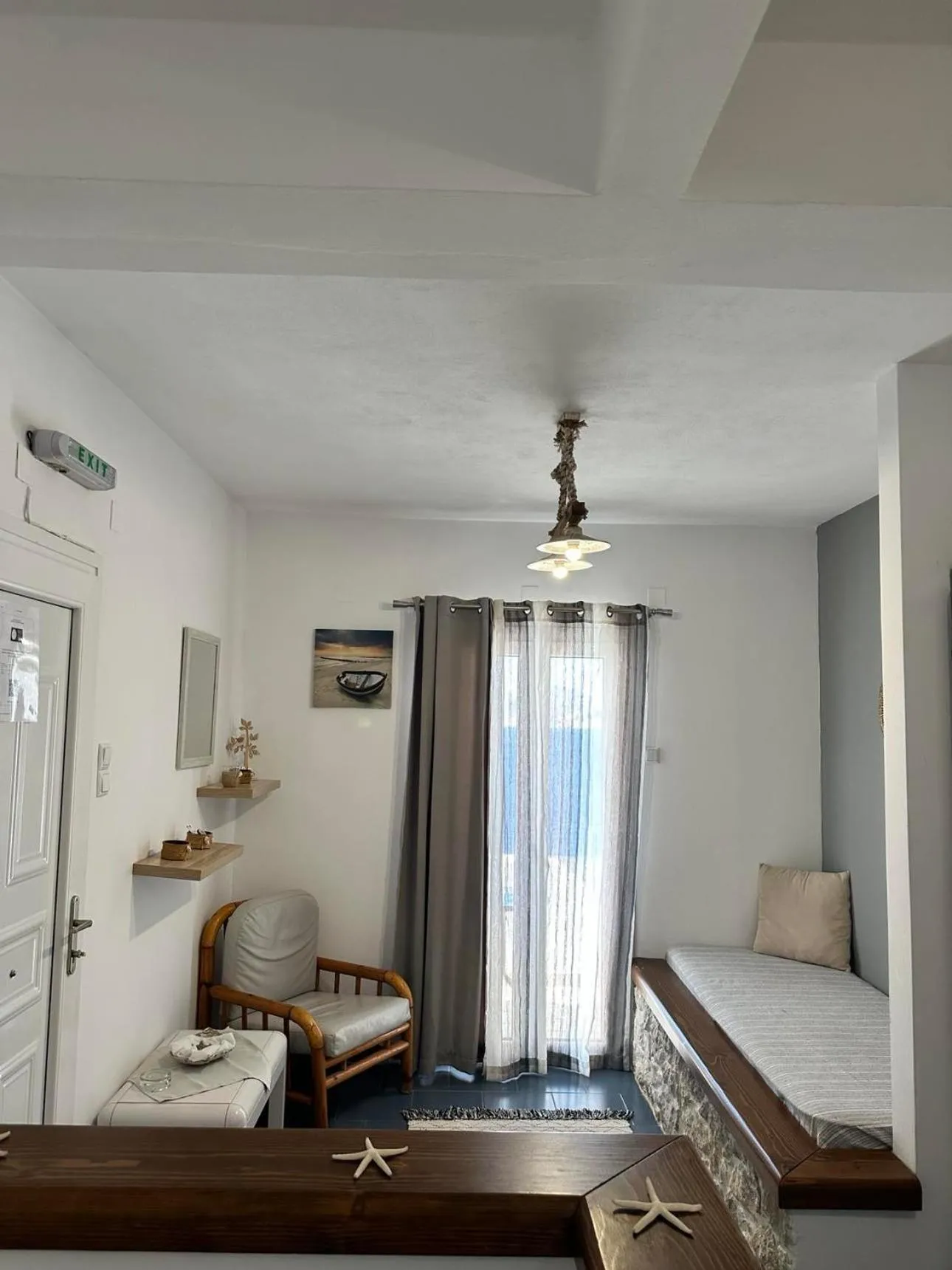 Bed in Elenis Studios&Apartments