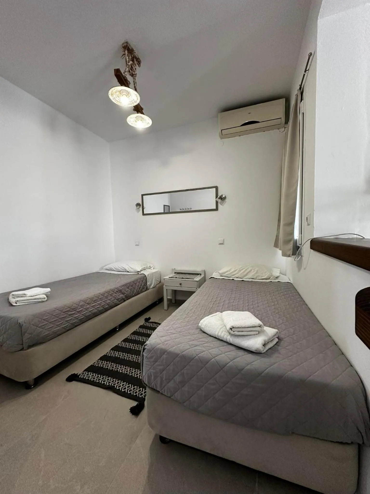 Bed in Elenis Studios&Apartments