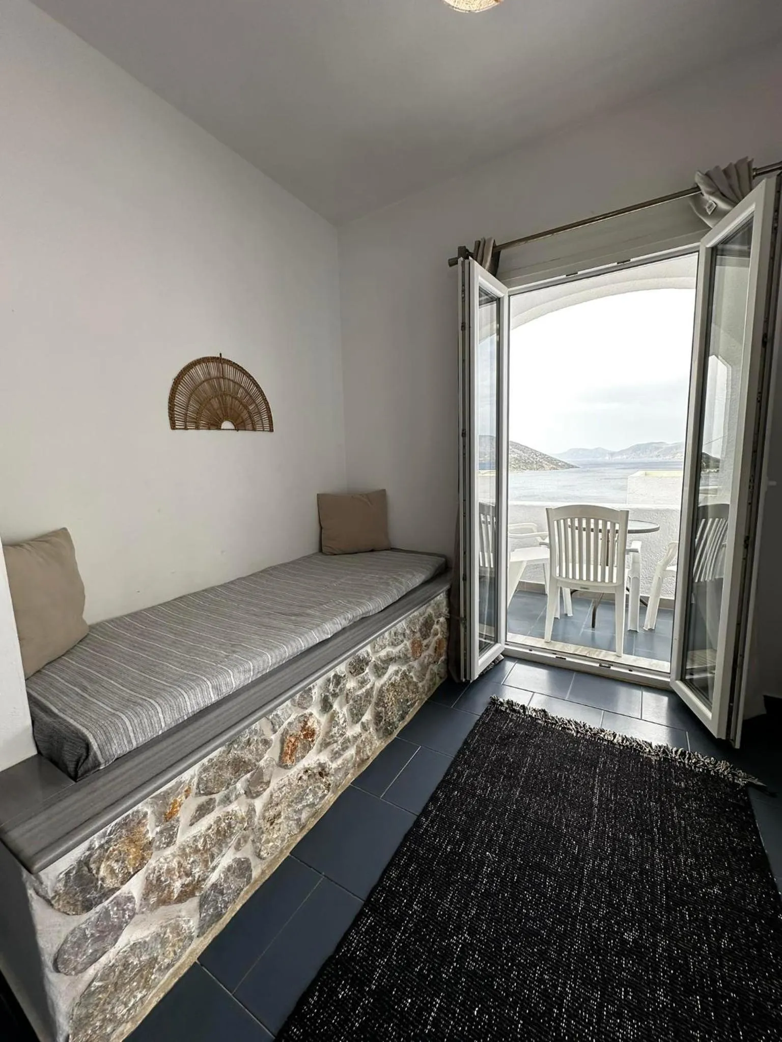 Bed in Elenis Studios&Apartments