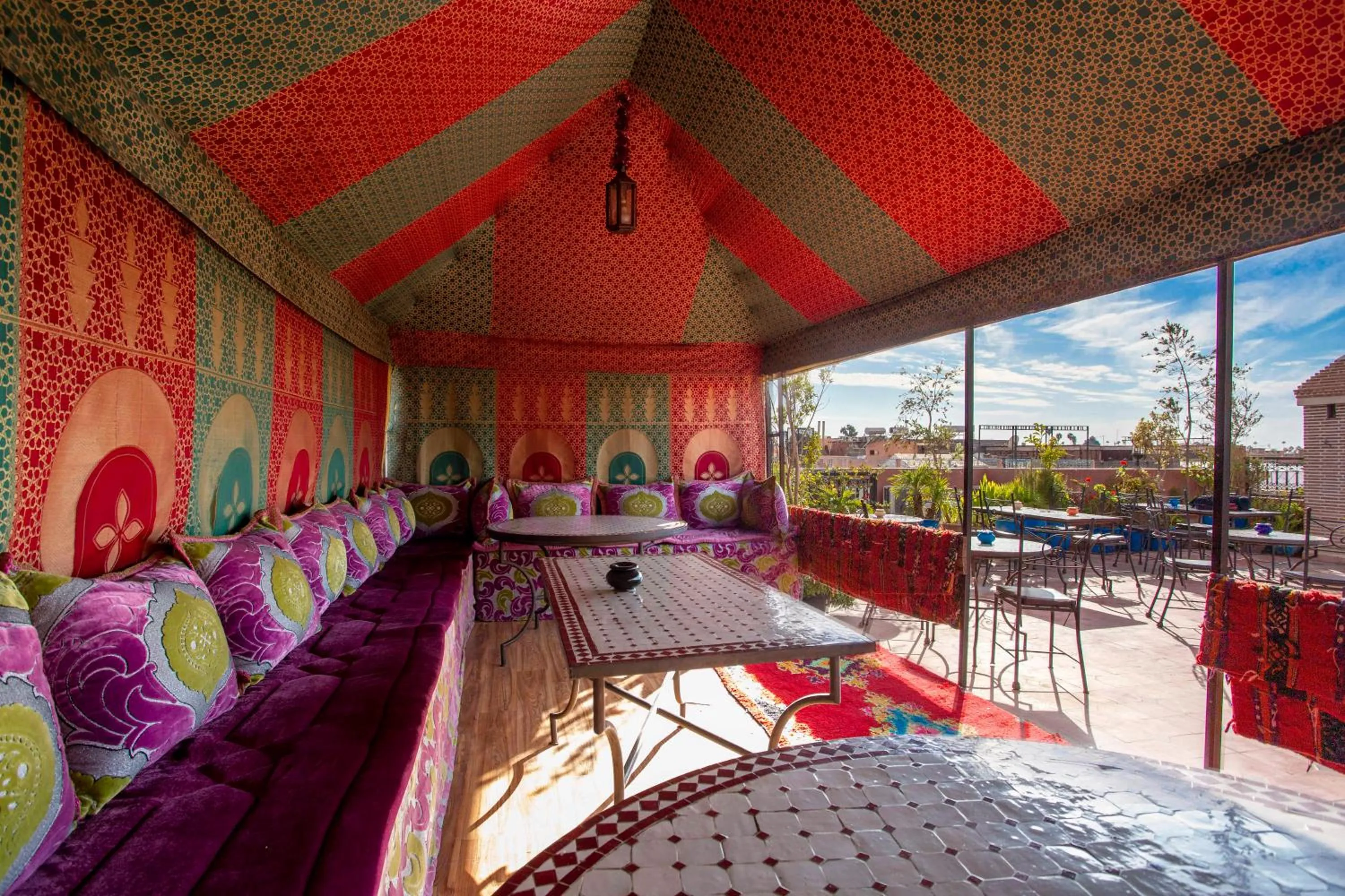 Balcony/Terrace in Riad Aymane