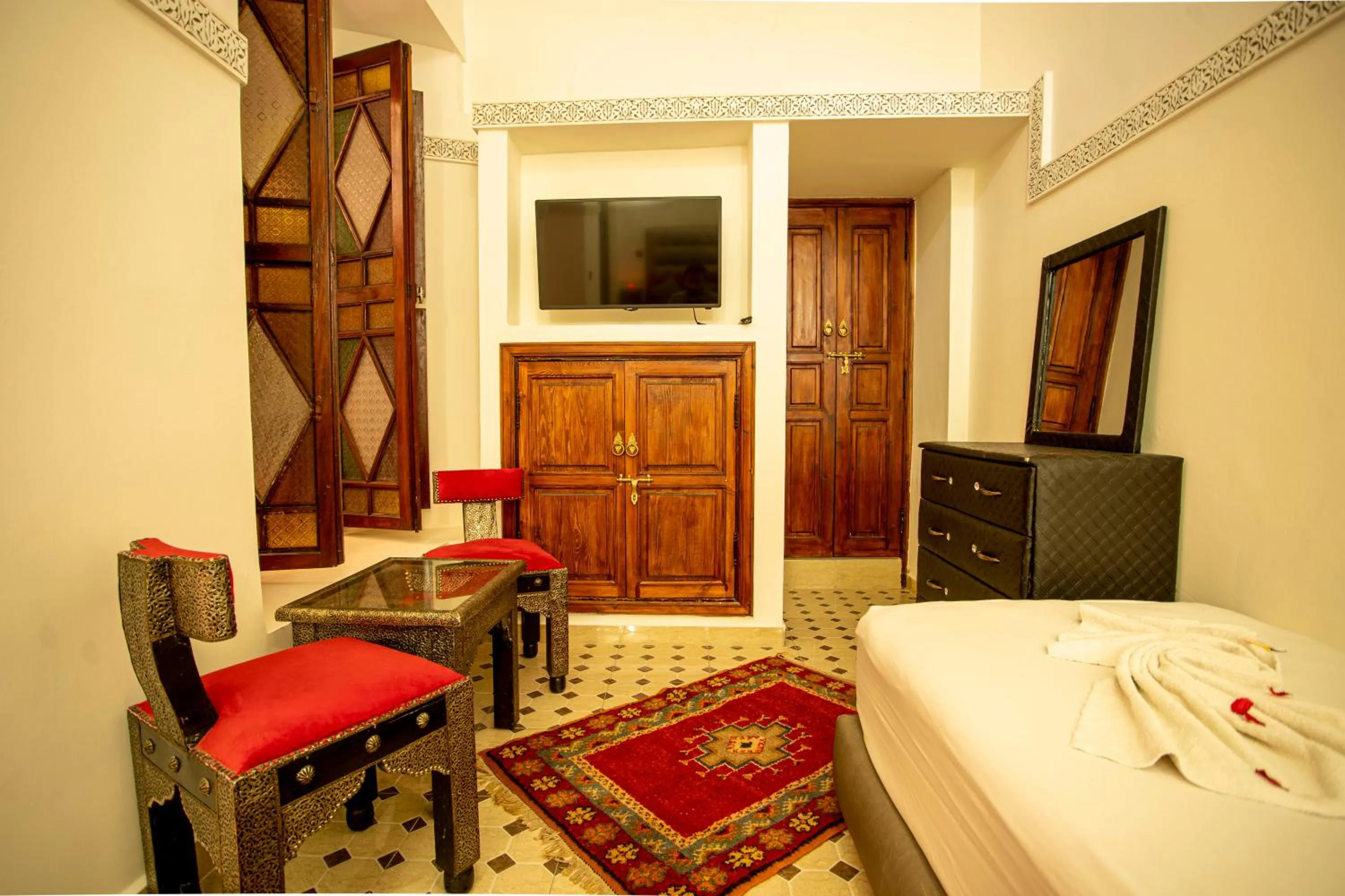 Bed in Riad Aymane