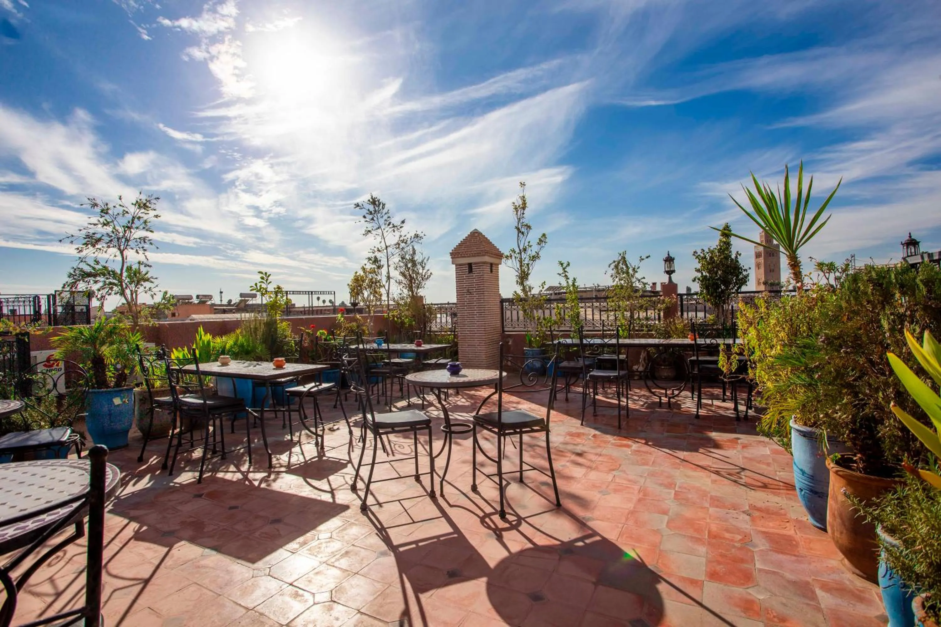 Balcony/Terrace in Riad Aymane