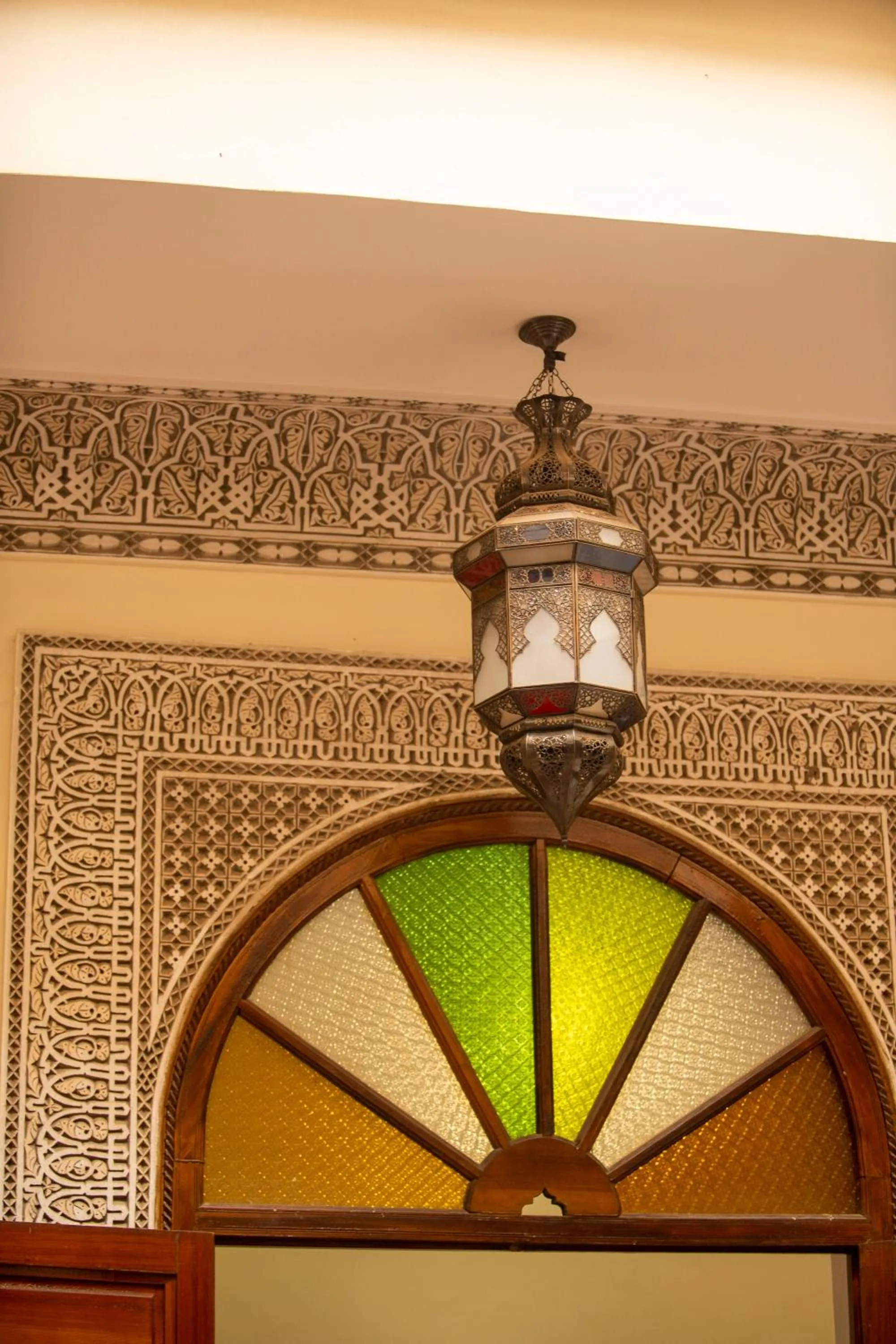 Decorative detail in Riad Aymane