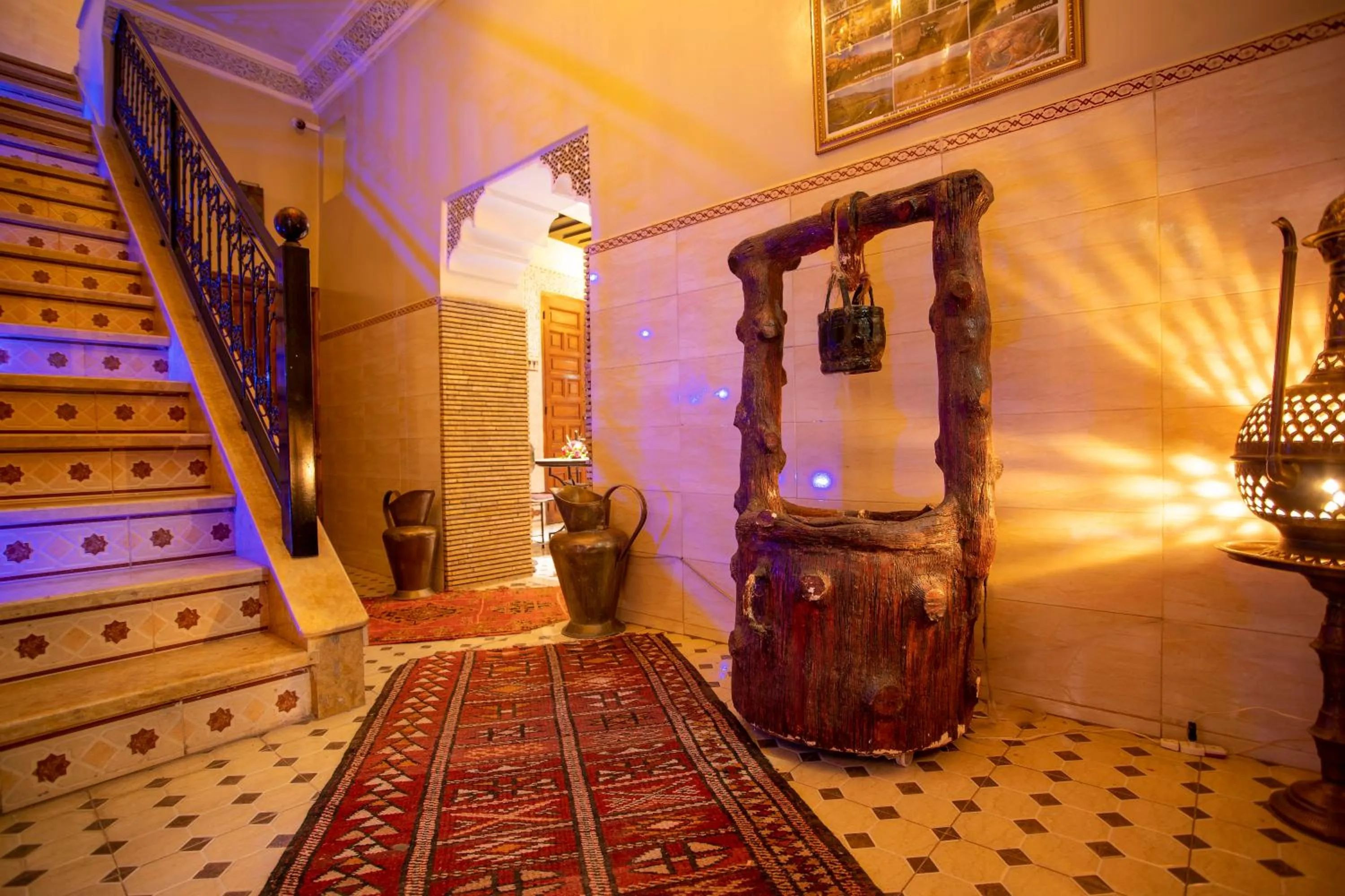 Facade/entrance in Riad Aymane