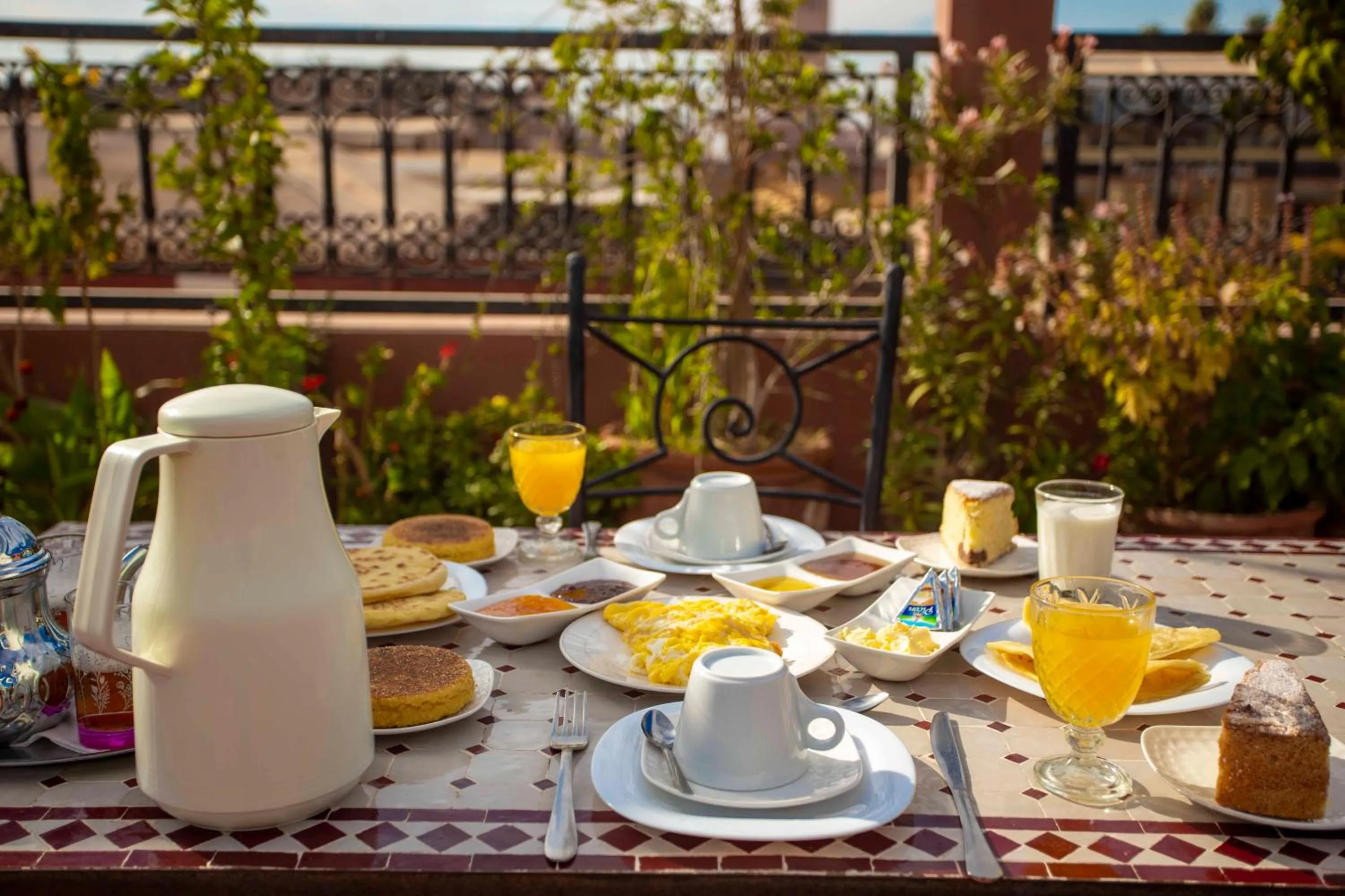 Breakfast in Riad Aymane