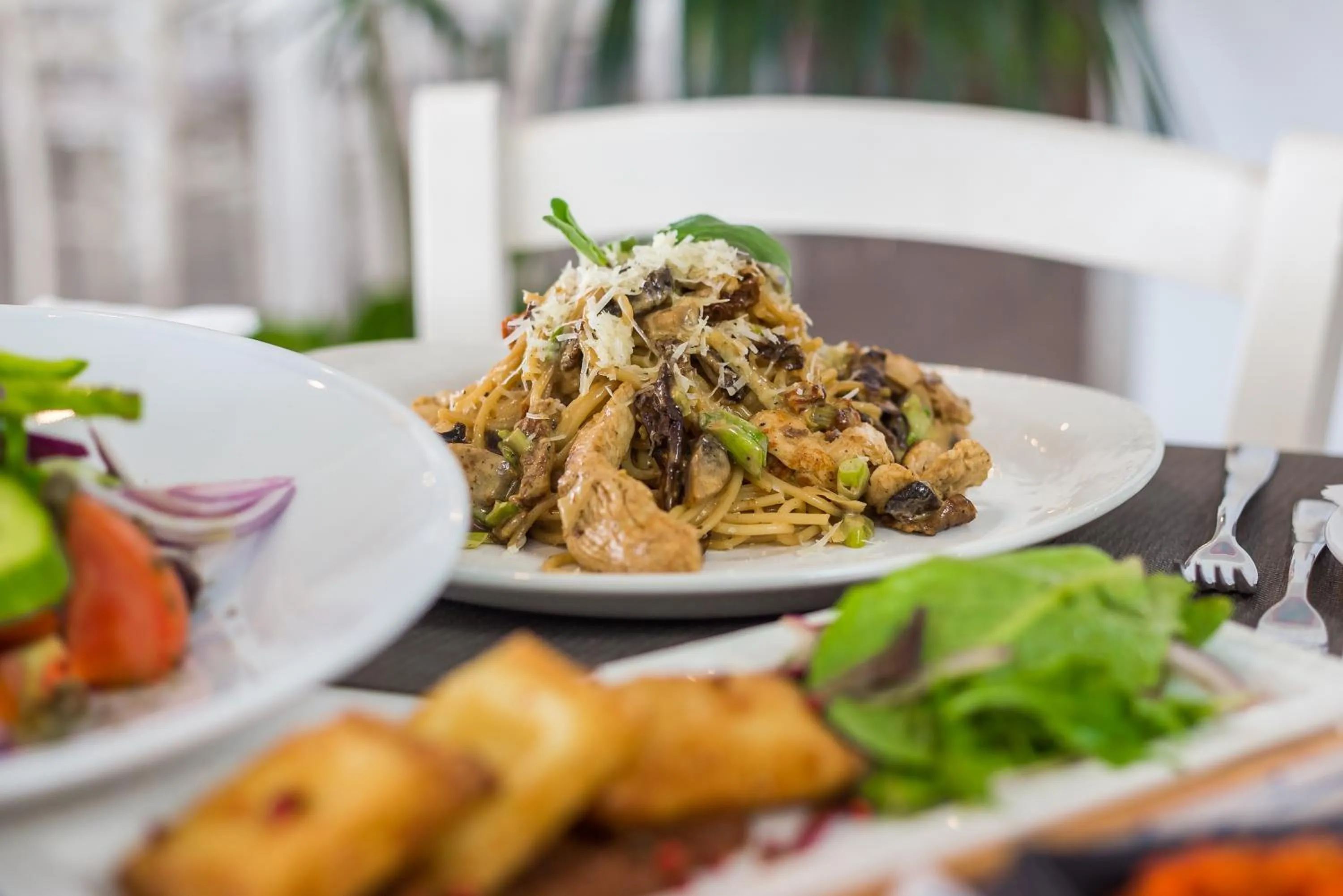 Food close-up in Island Boutique Hotel