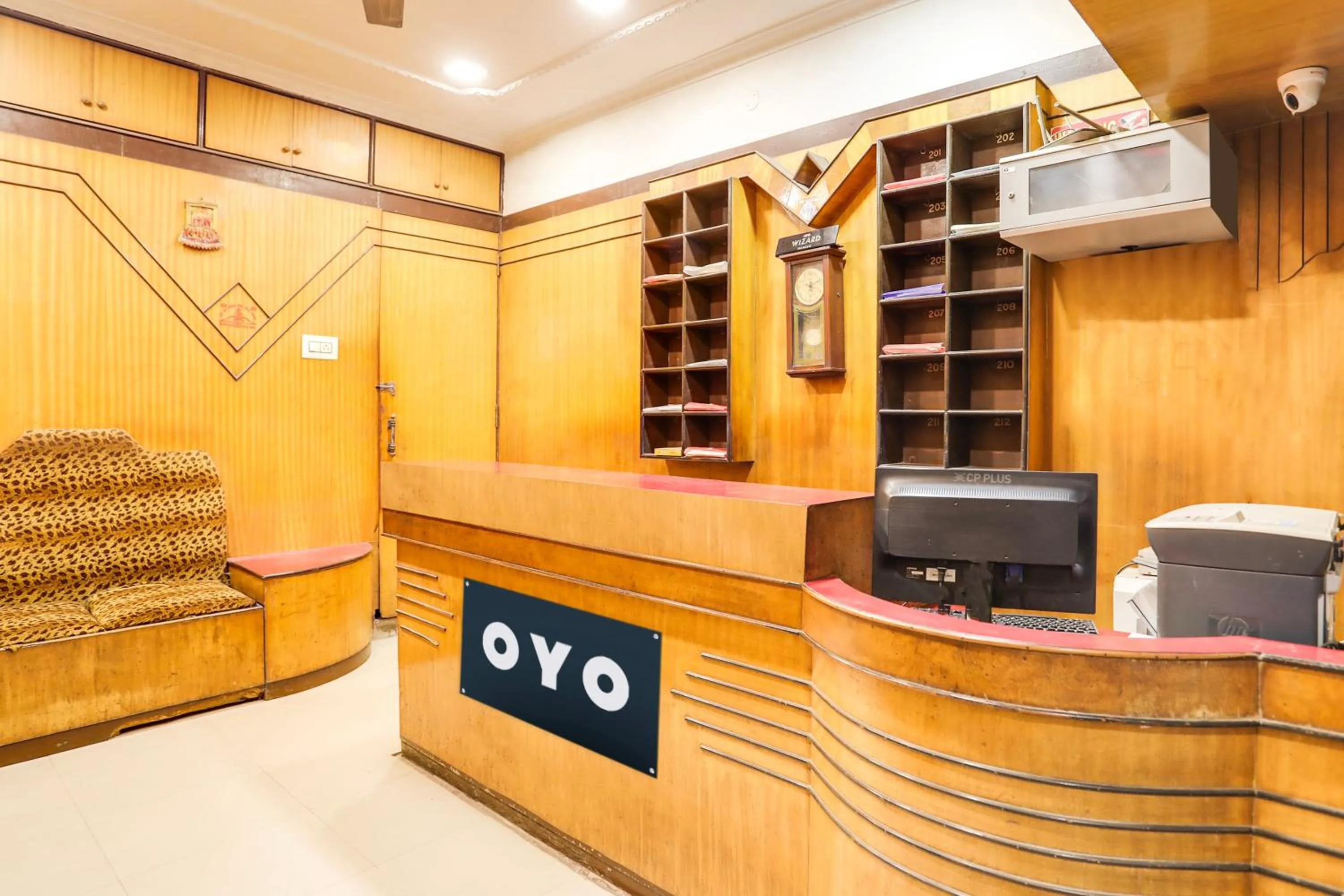 Lobby or reception in Hotel O Shree Ram Residency