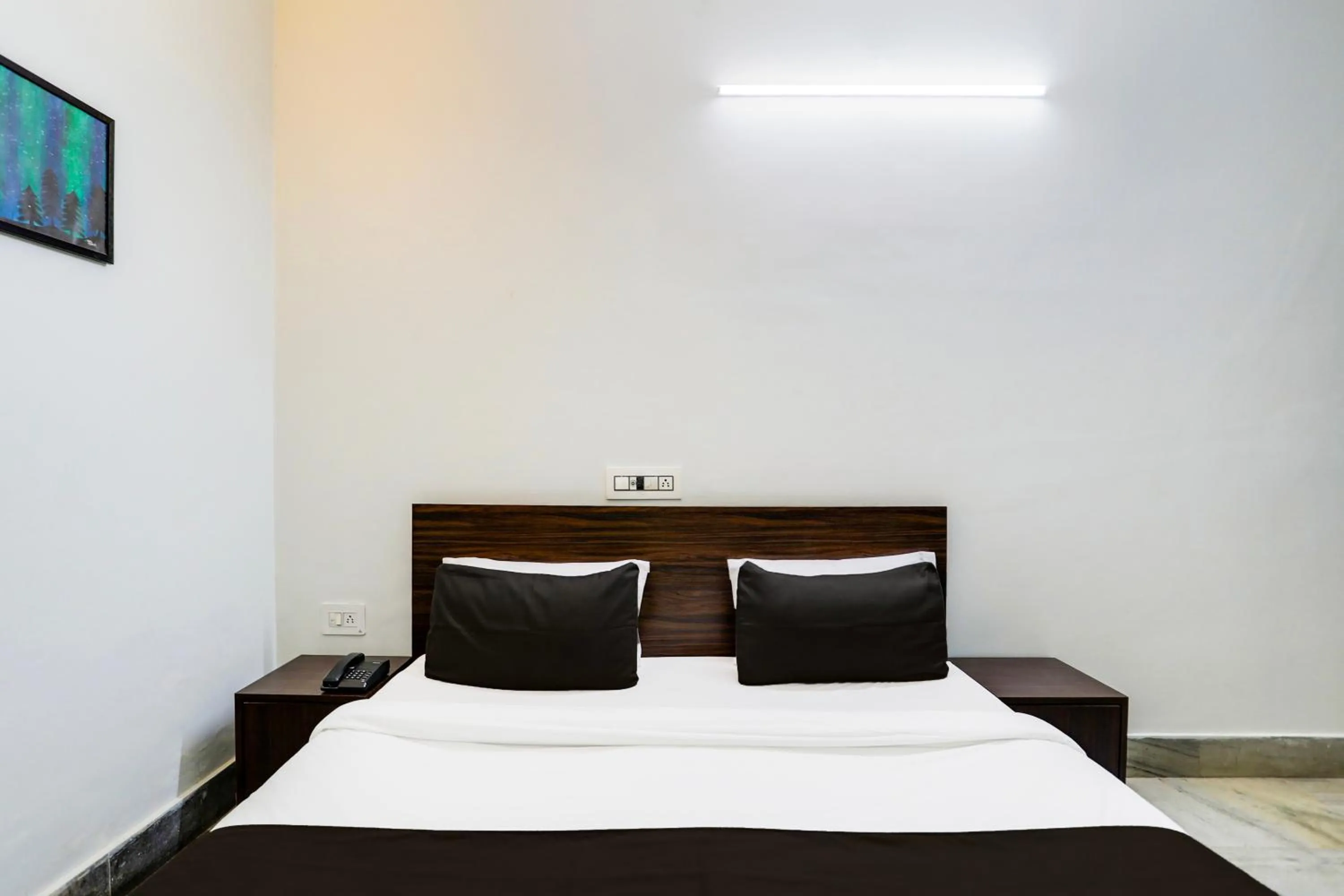 Bedroom, Bed in Hotel O Shree Ram Residency