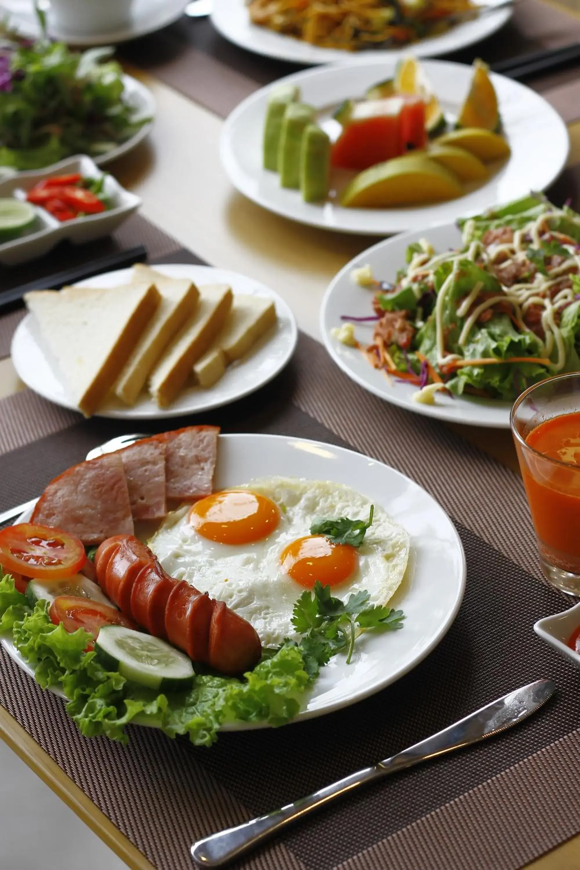 Continental breakfast in King House Villa Hotel & Spa Continental breakfast in King House Villa Hotel & Spa