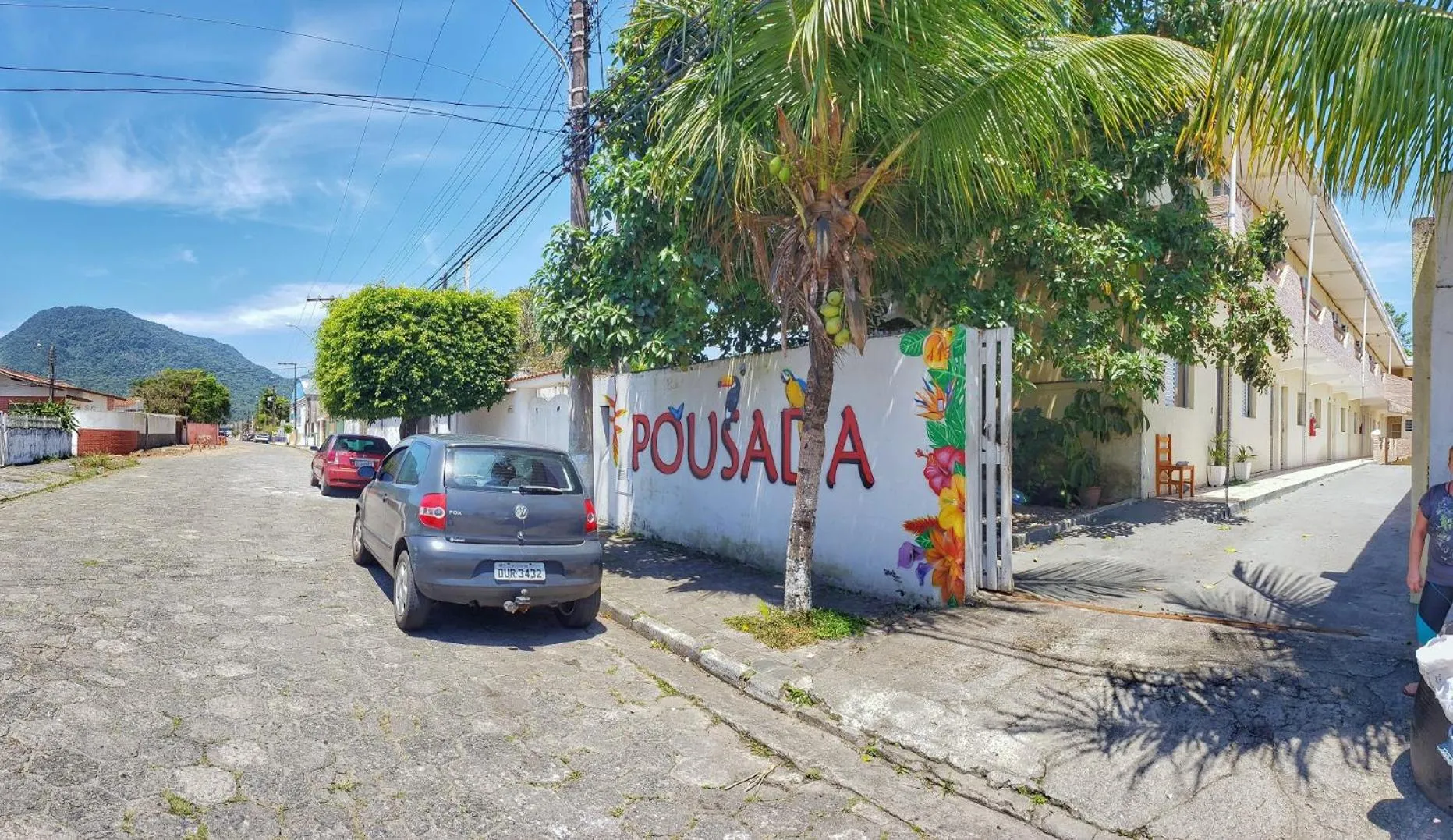Property building in Pousada Aconchego