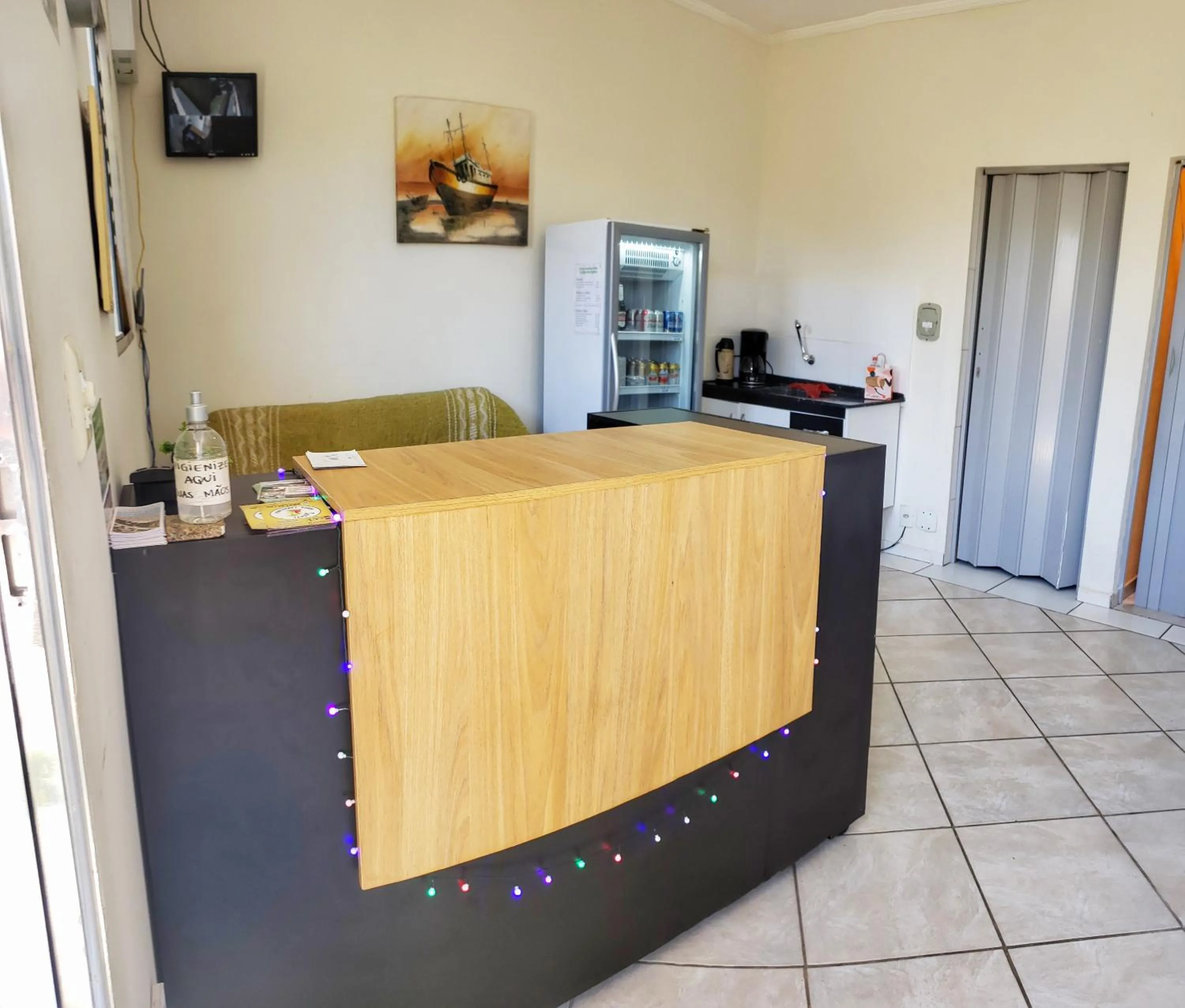 Lobby or reception in Pousada Aconchego