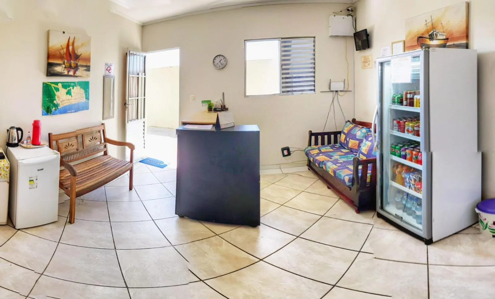 Lobby or reception in Pousada Aconchego