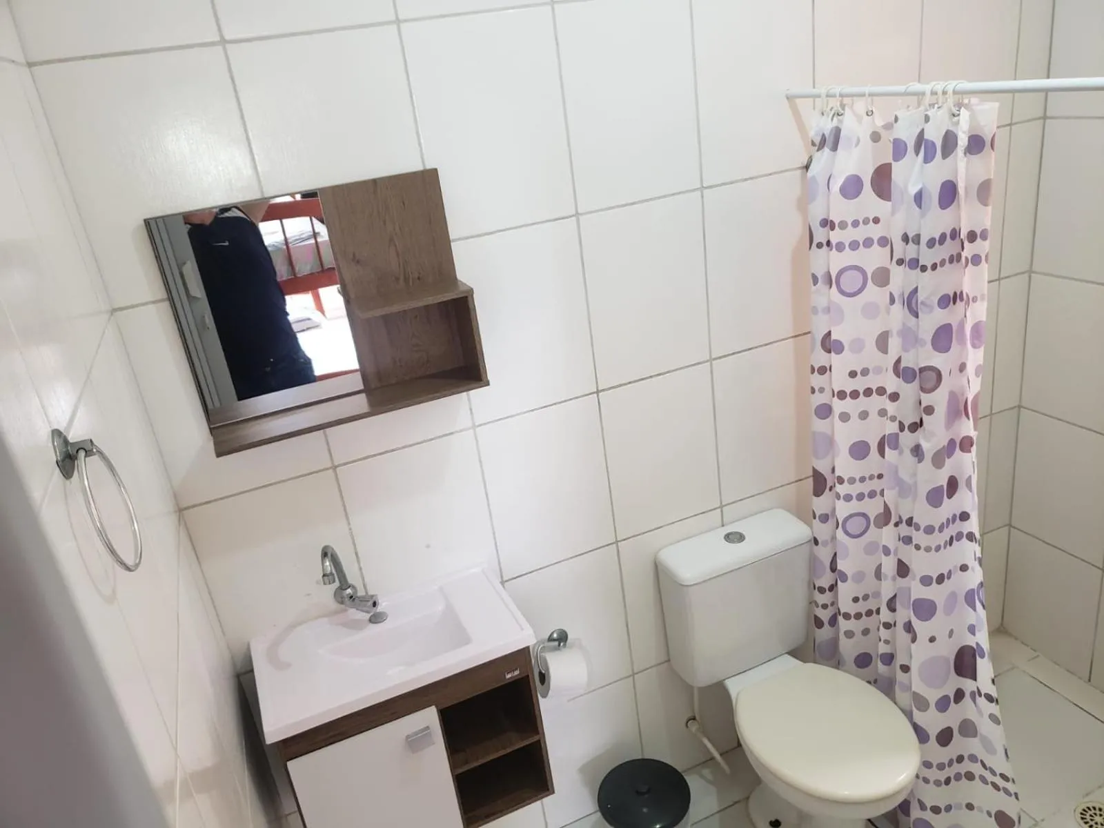 Bathroom in Pousada Aconchego