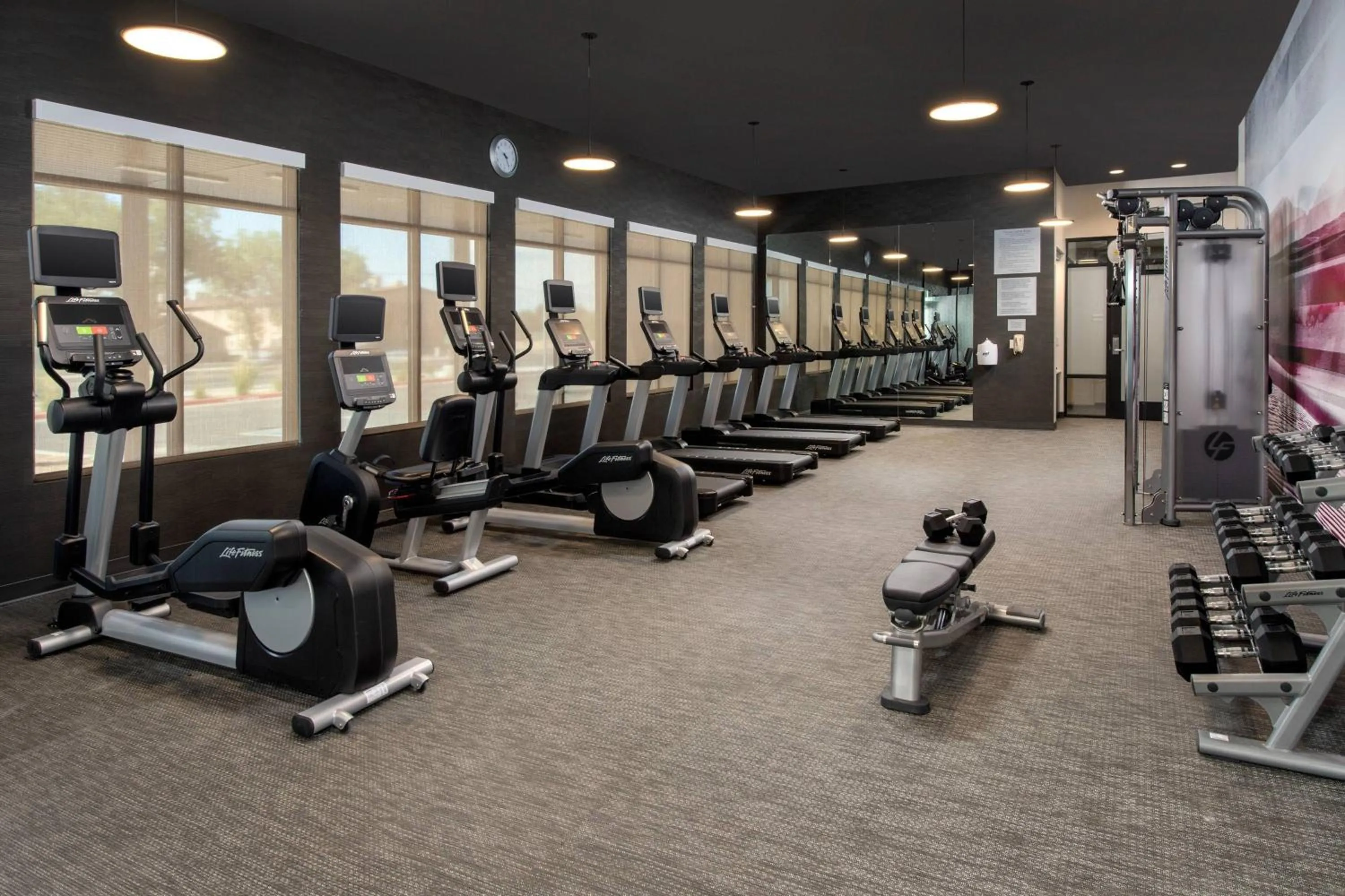 Fitness centre/facilities in Courtyard by Marriott Las Cruces at NMSU