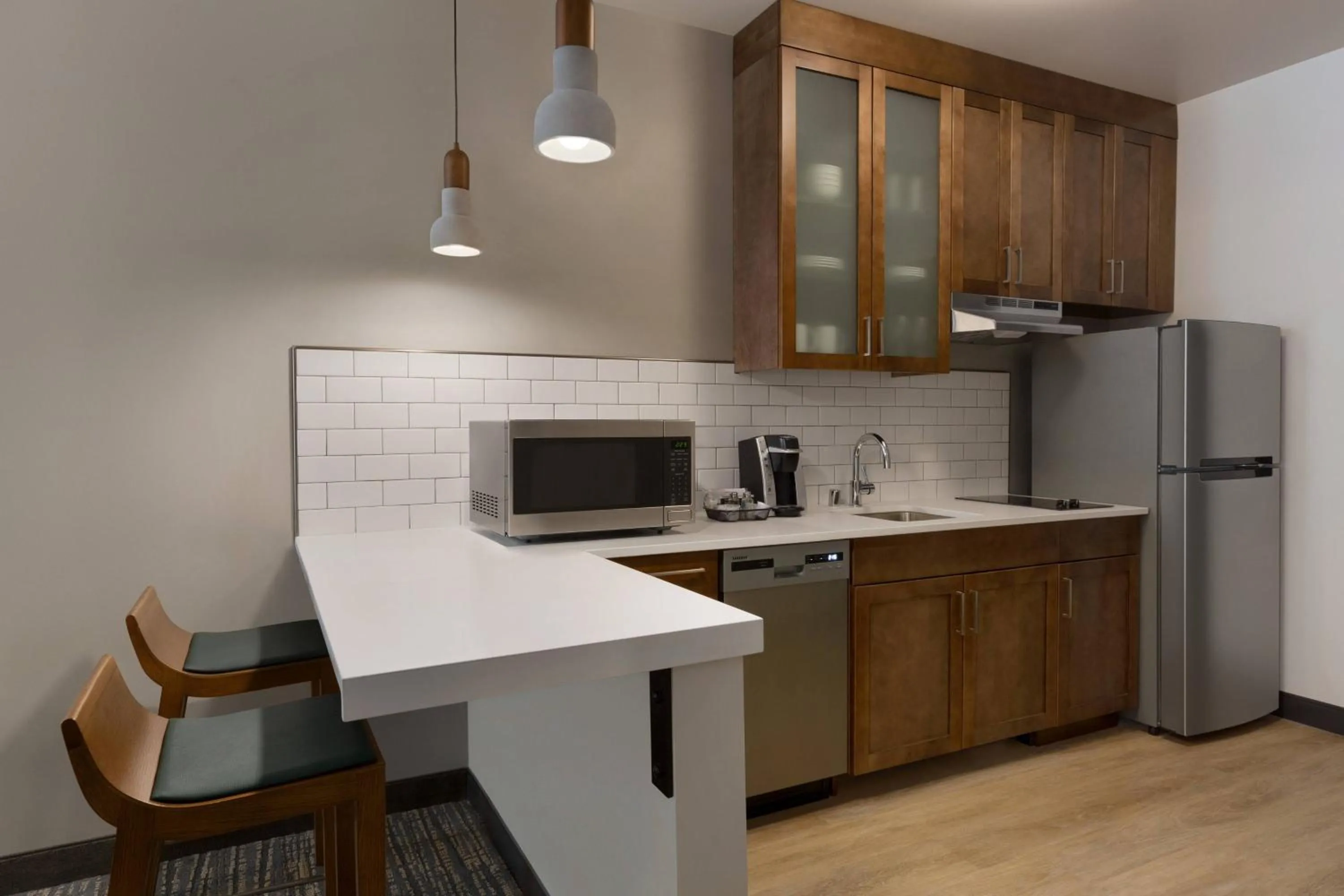 Kitchen or kitchenette in Residence Inn by Marriott Missoula Downtown