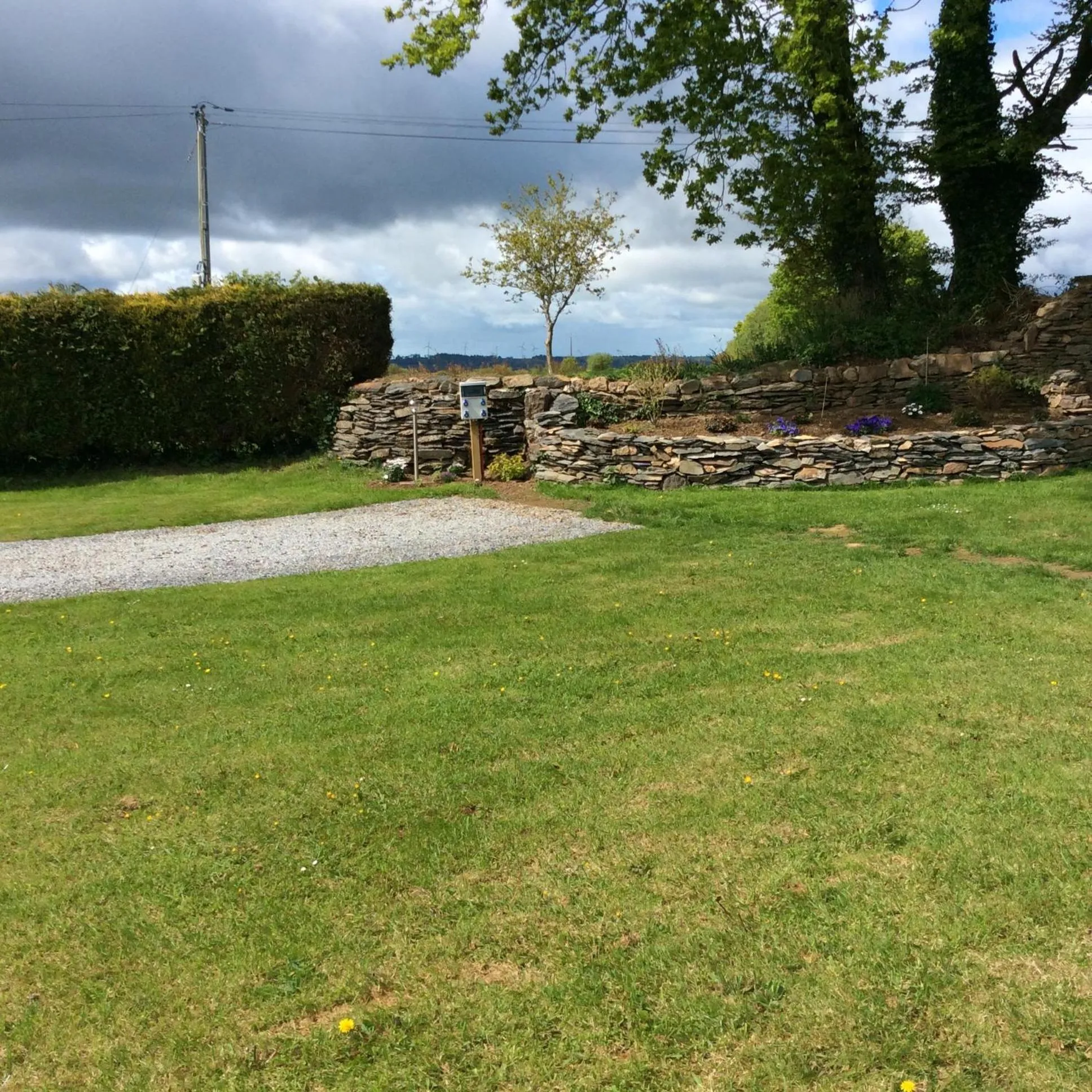 Garden in Le Boterff Gites et Camping