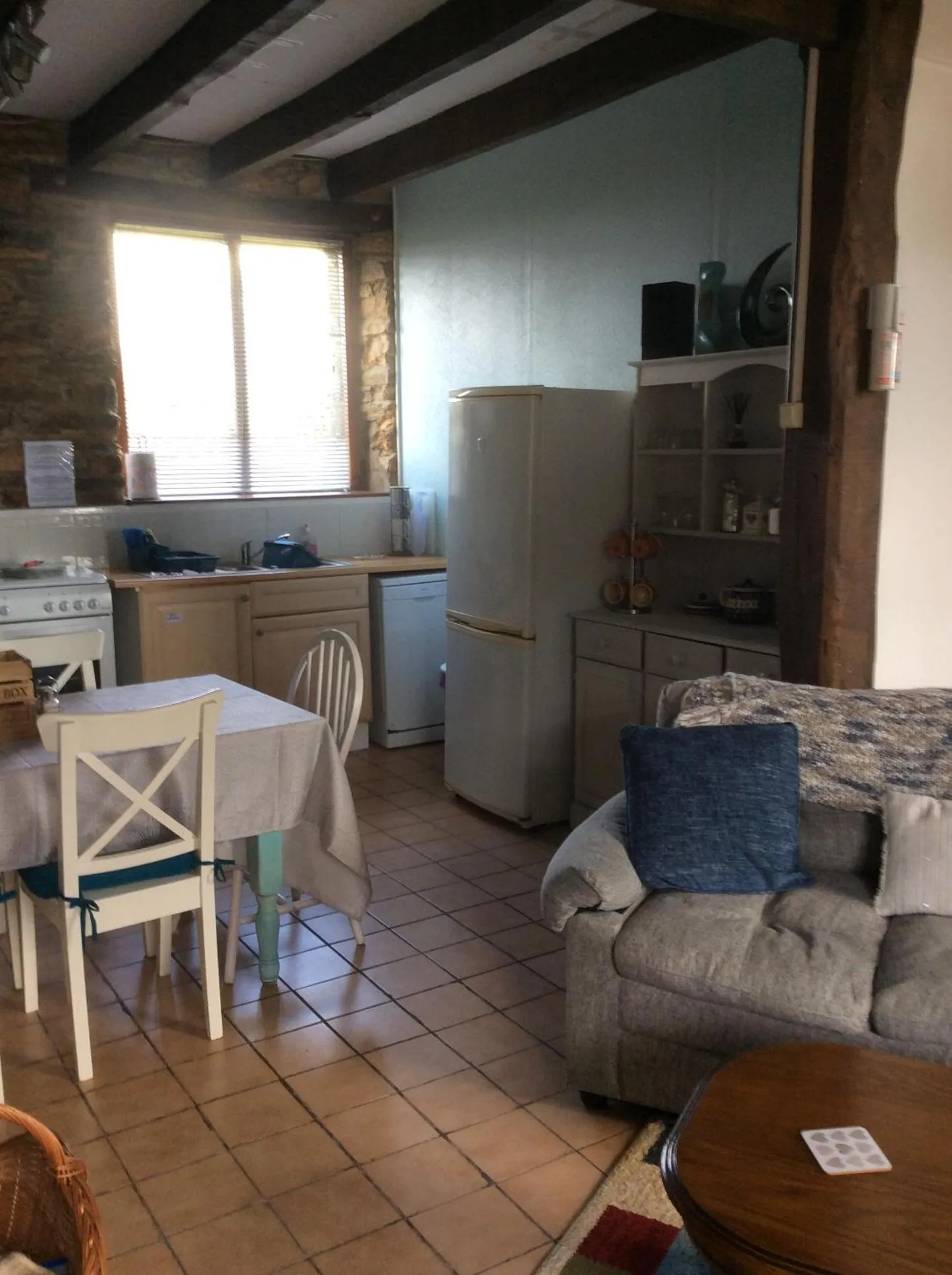 Dining area in Le Boterff Gites et Camping