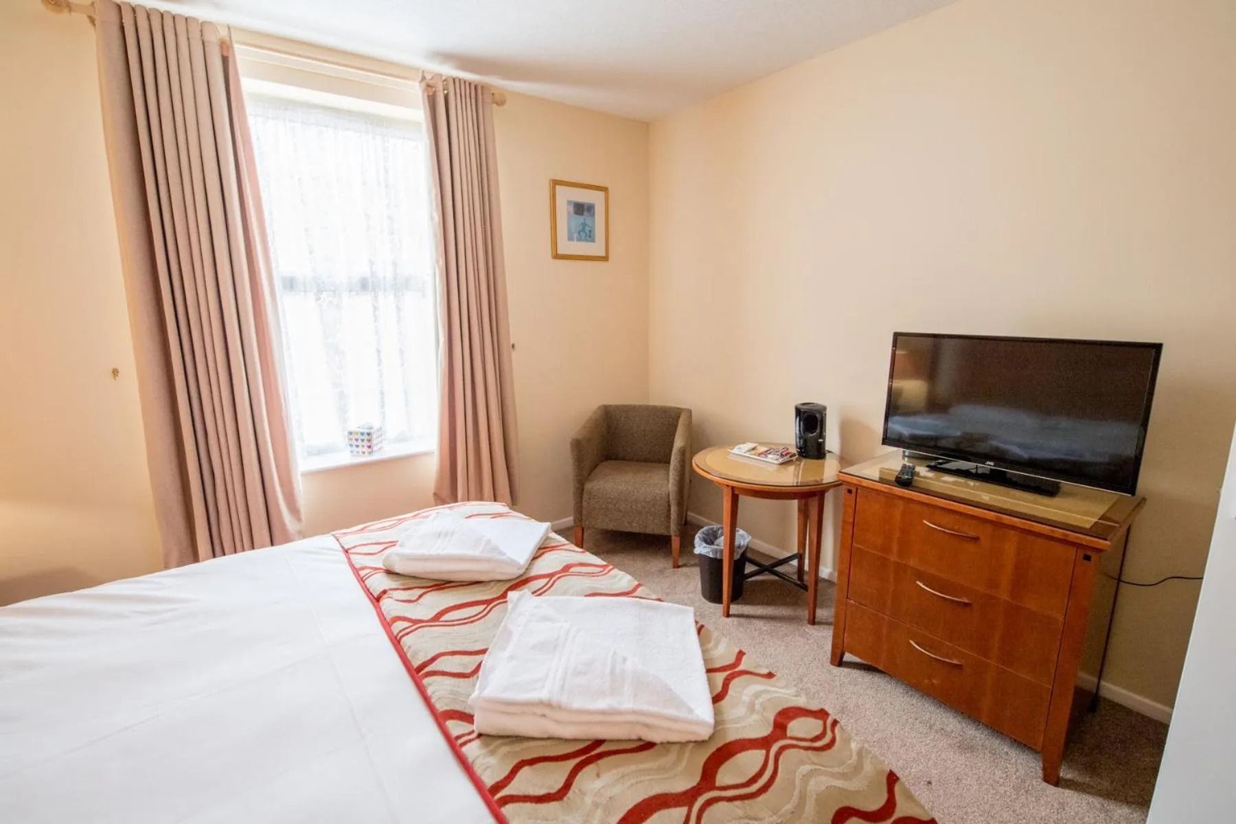 Bed in The Black Horse Inn