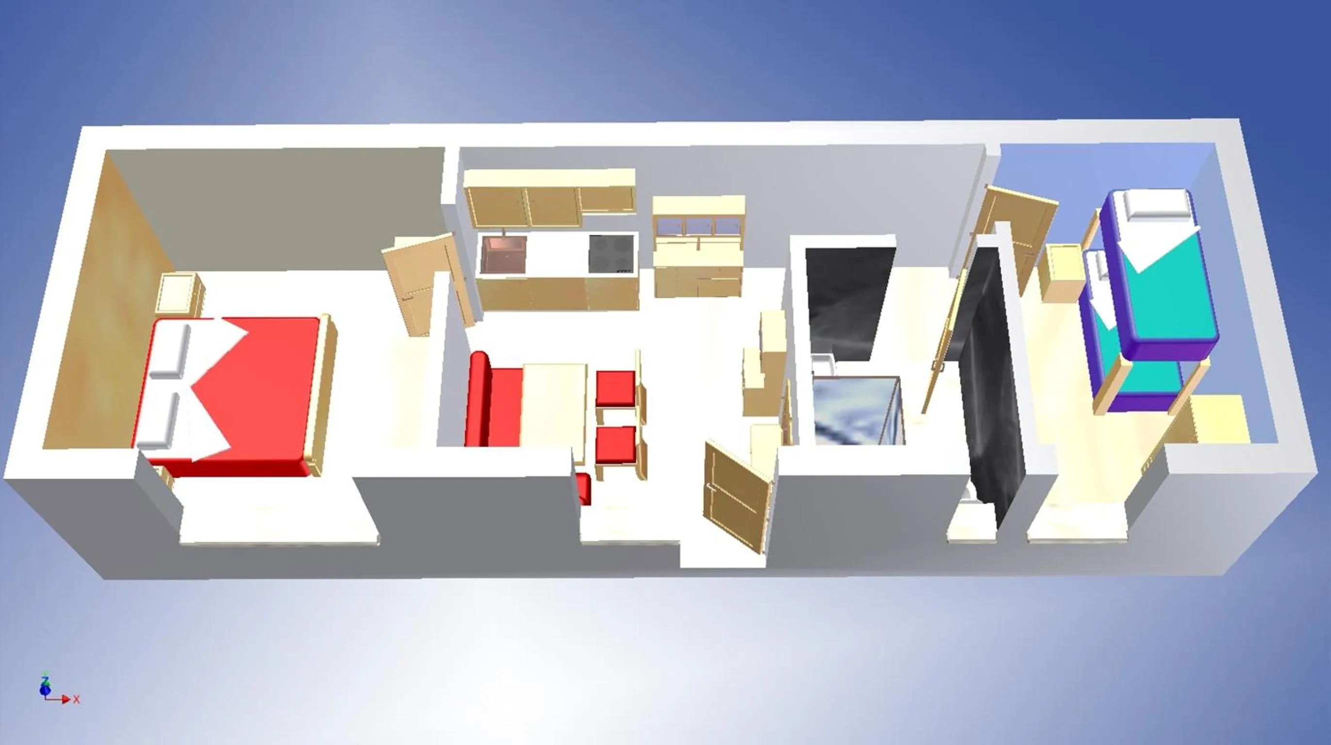 Bathroom in Appartamenti Residence Pars