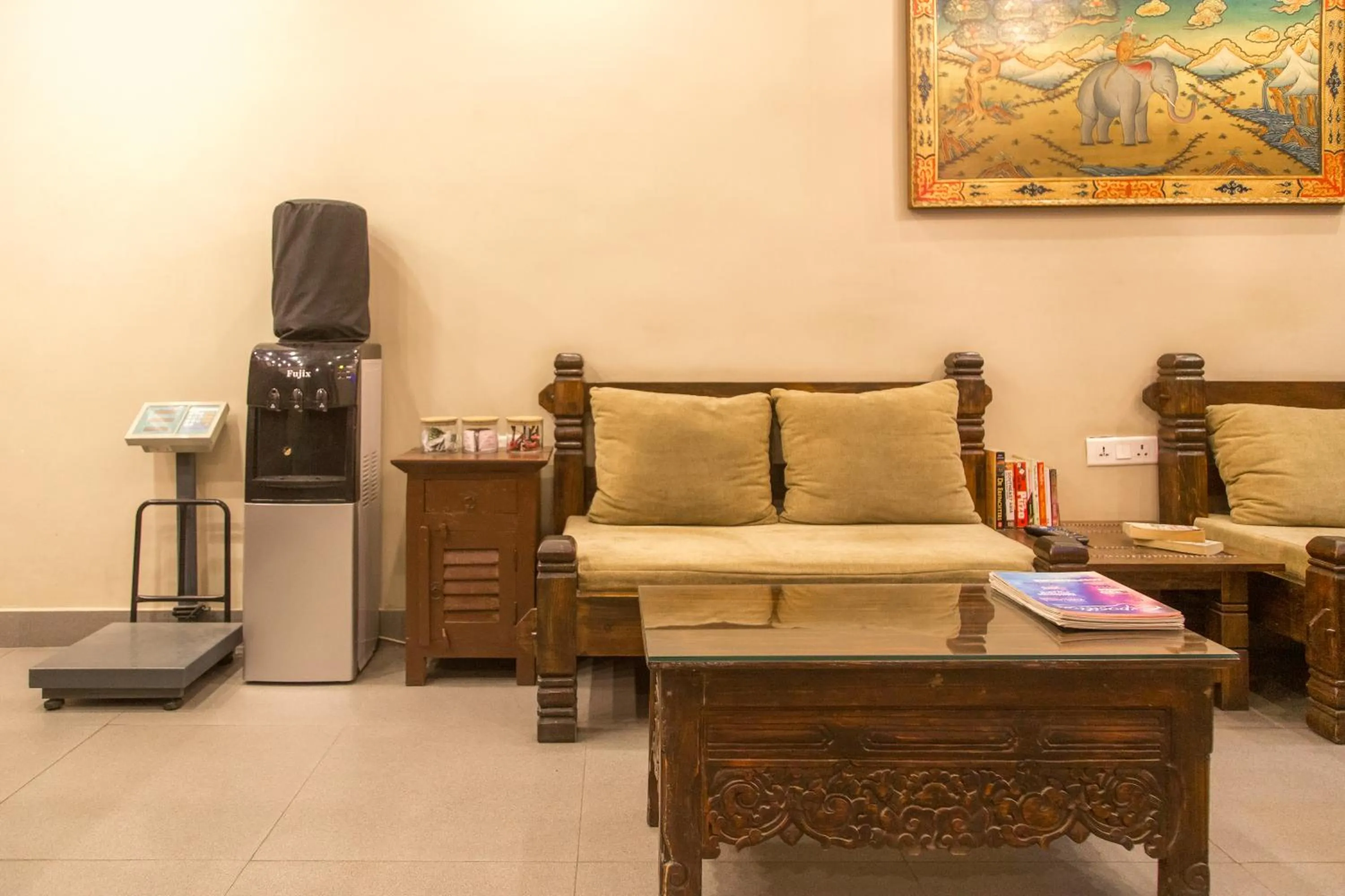 Seating area in Himalayan Ghar