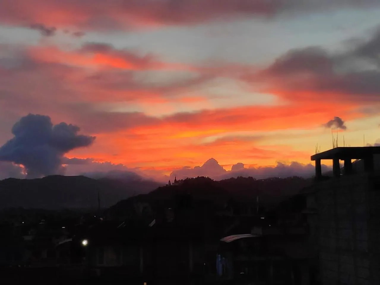 Sunset in Rambler Hostel Pvt Ltd