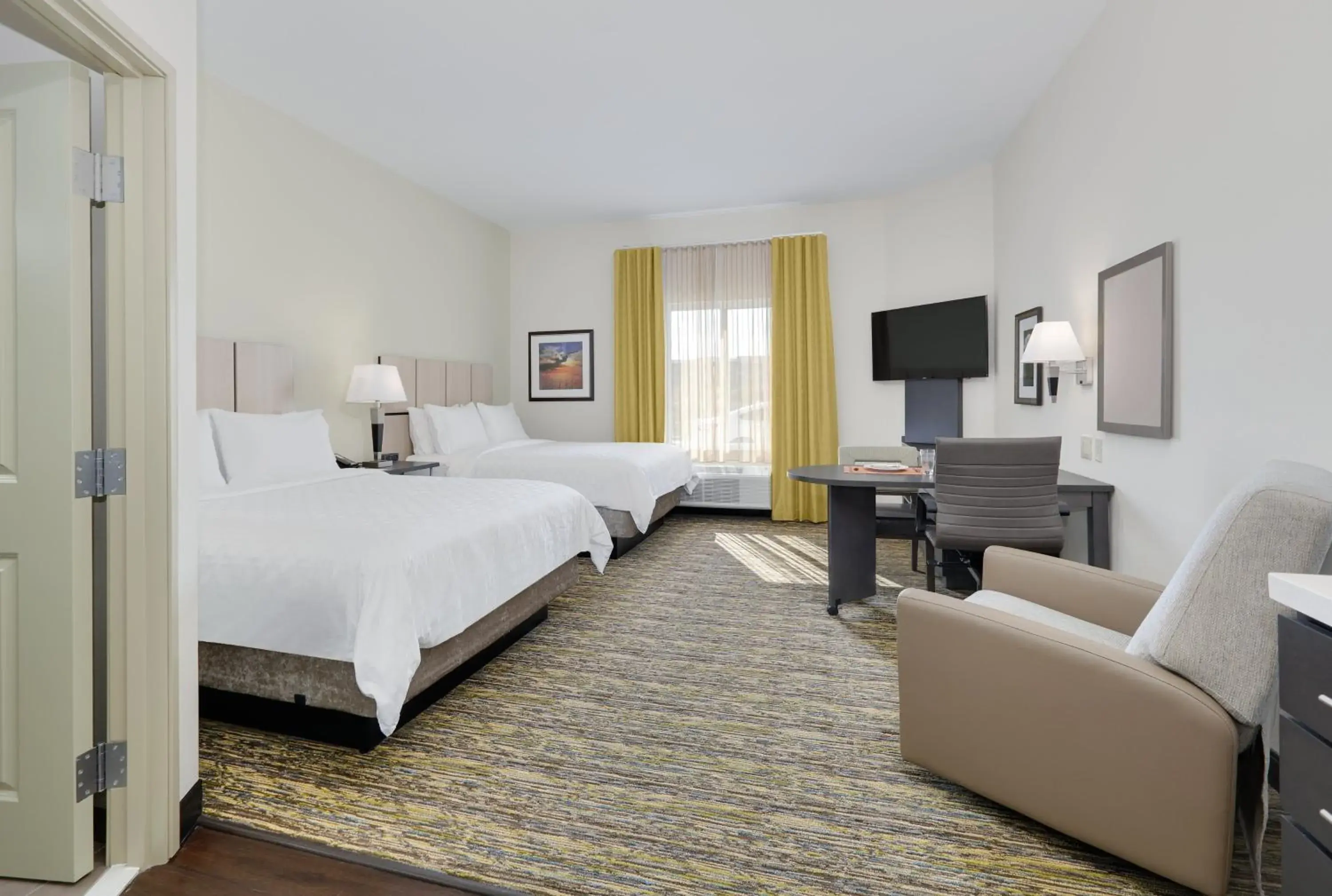 Studio Queen Suite with Two Queen Beds - Communications Accessible in Candlewood Suites Dallas NW - Farmers Branch by IHG Studio Queen Suite with Two Queen Beds - Communications Accessible in Candlewood Suites Dallas NW - Farmers Branch by IHG