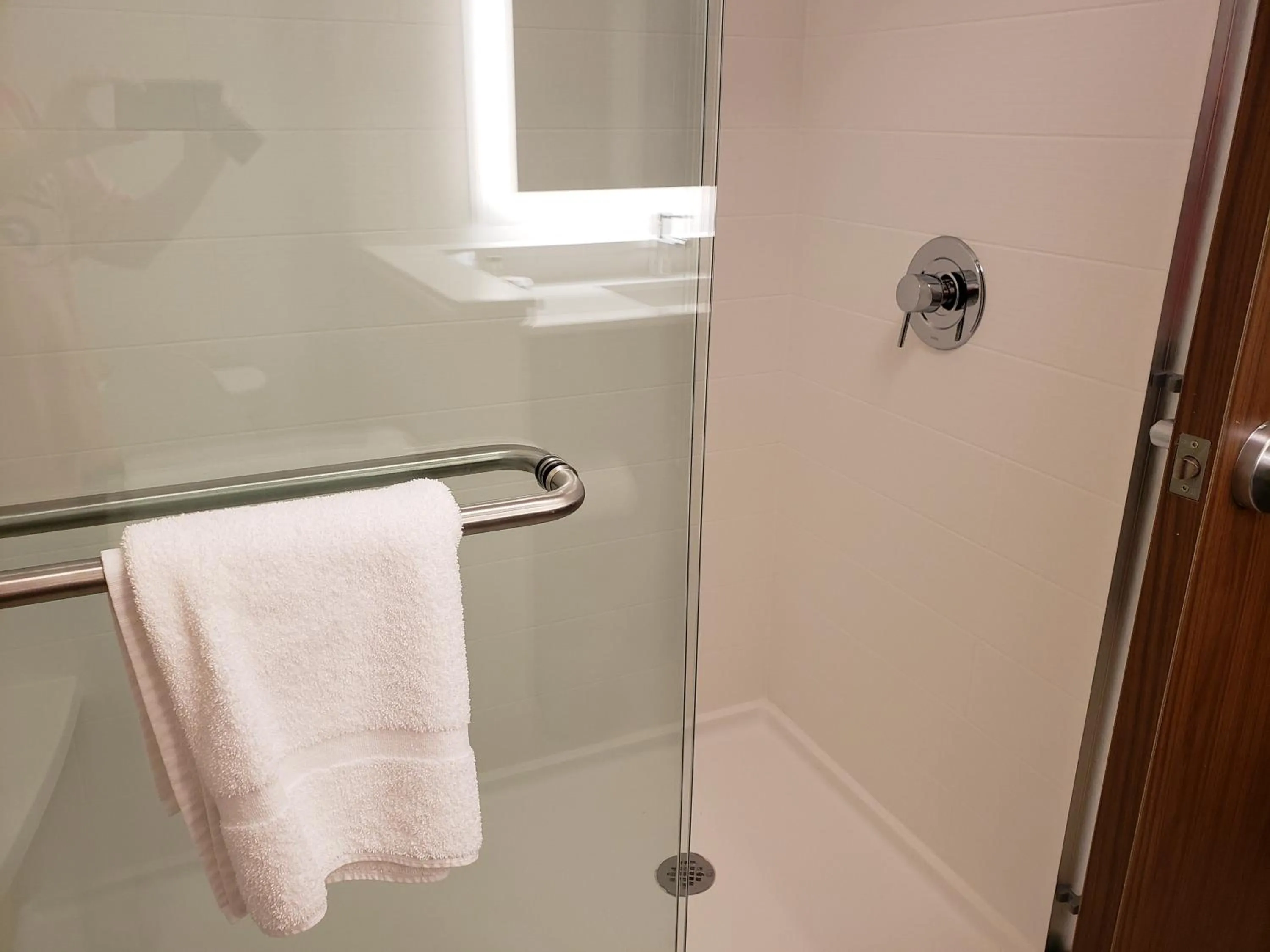 Shower in Holiday Inn Express & Suites - Savannah N - Port Wentworth by IHG