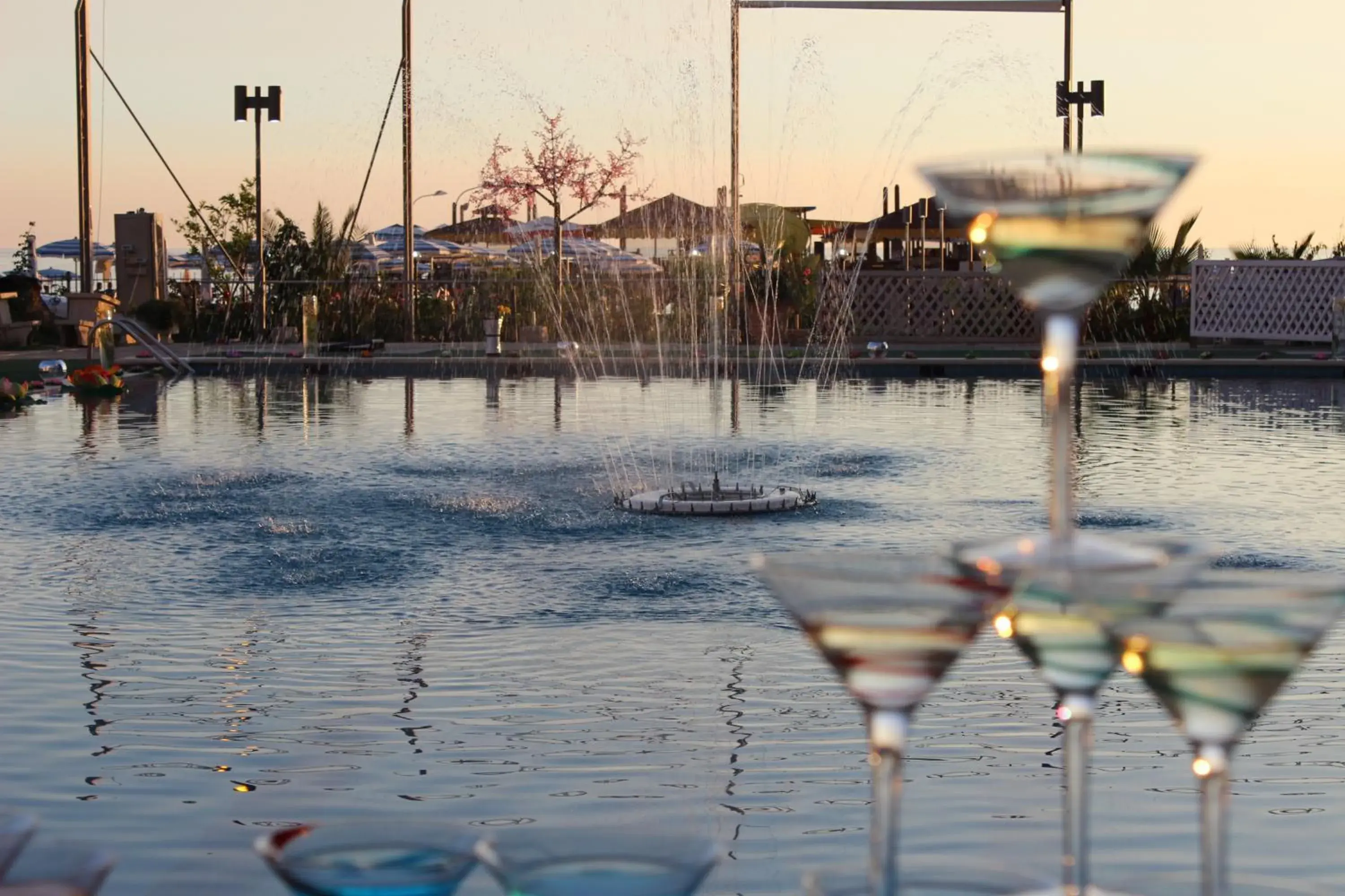 Swimming pool in Hotel Bleart Swimming pool in Hotel Bleart