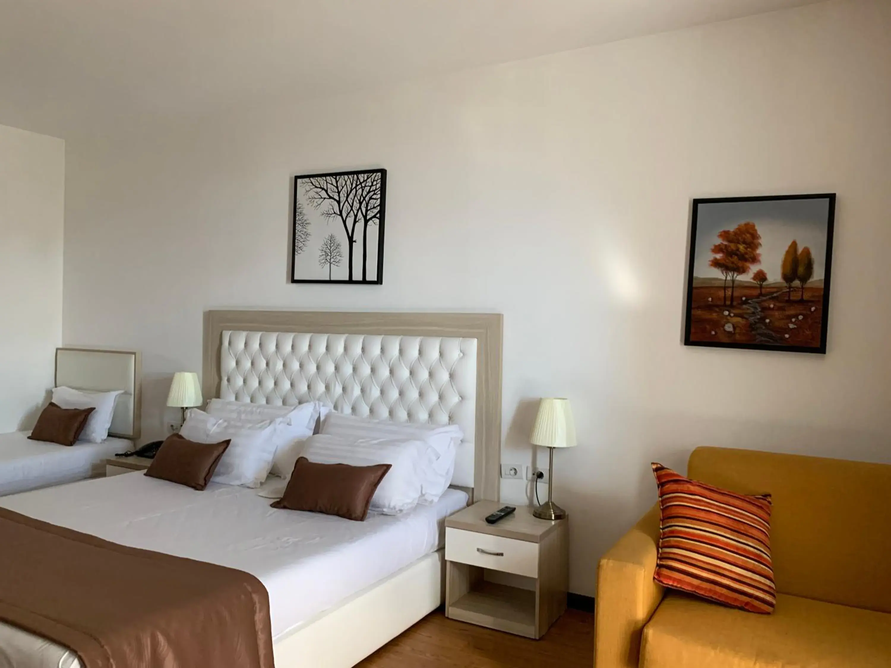 Bed in Hotel Bleart Bed in Hotel Bleart