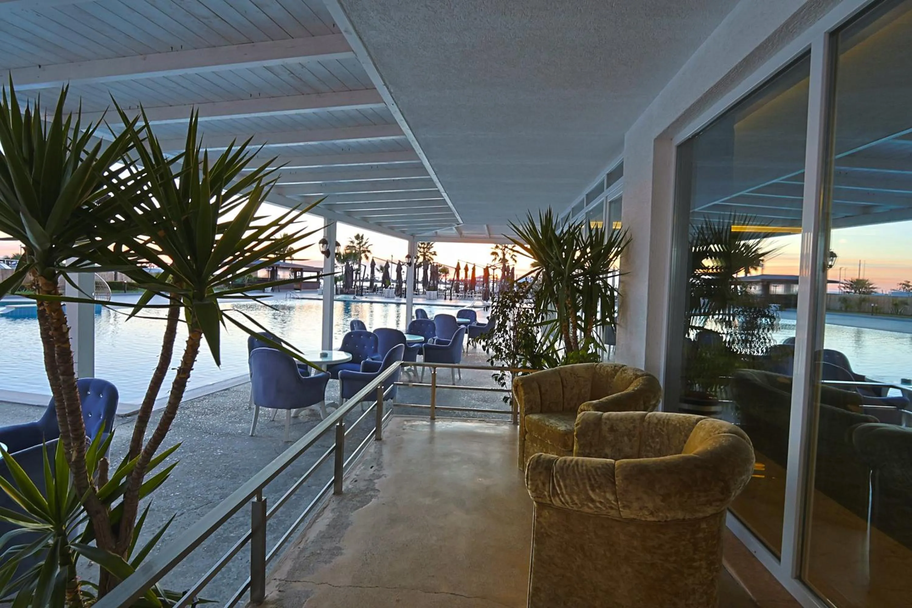 Pool view in Hotel Bleart