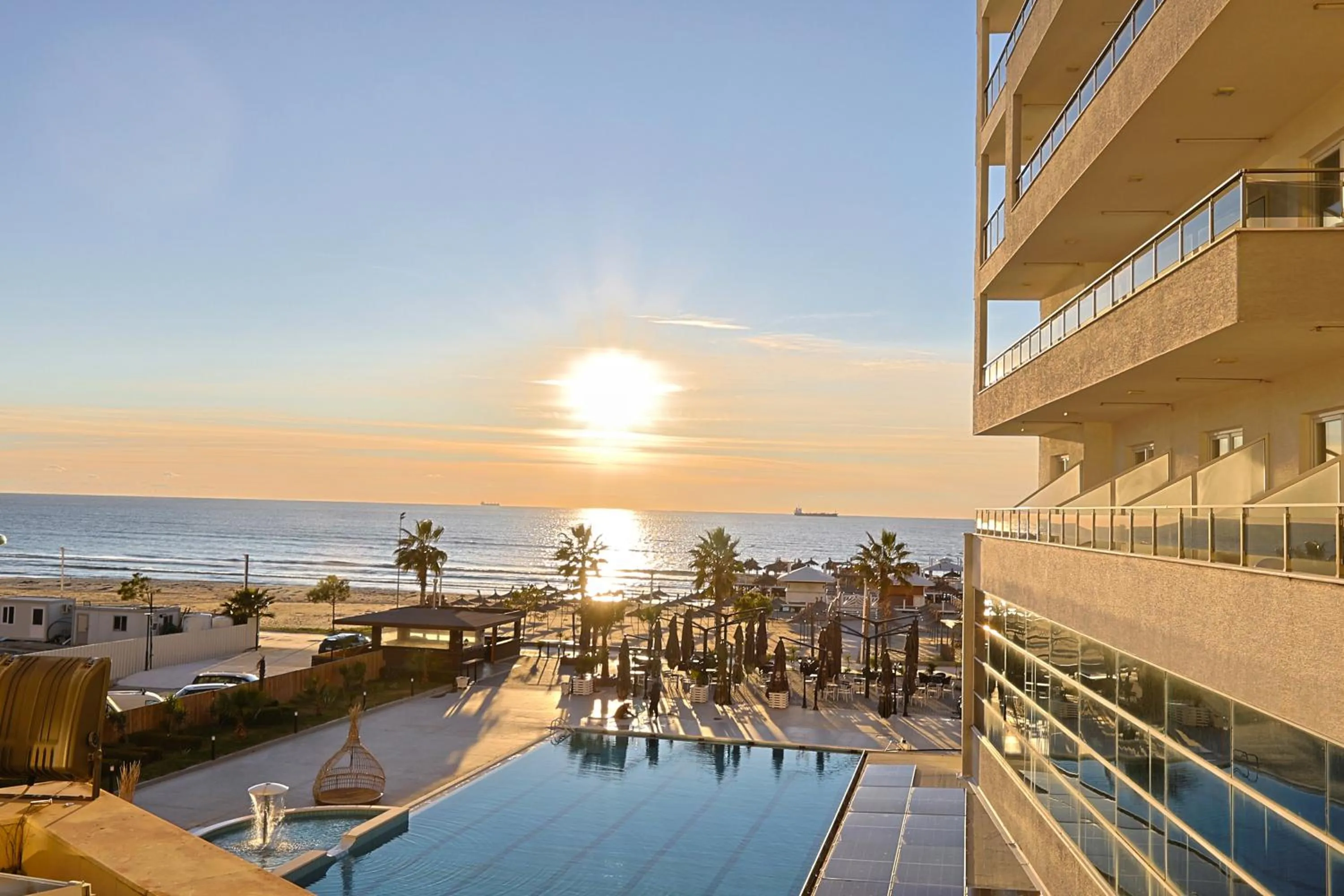 Sunset in Hotel Bleart