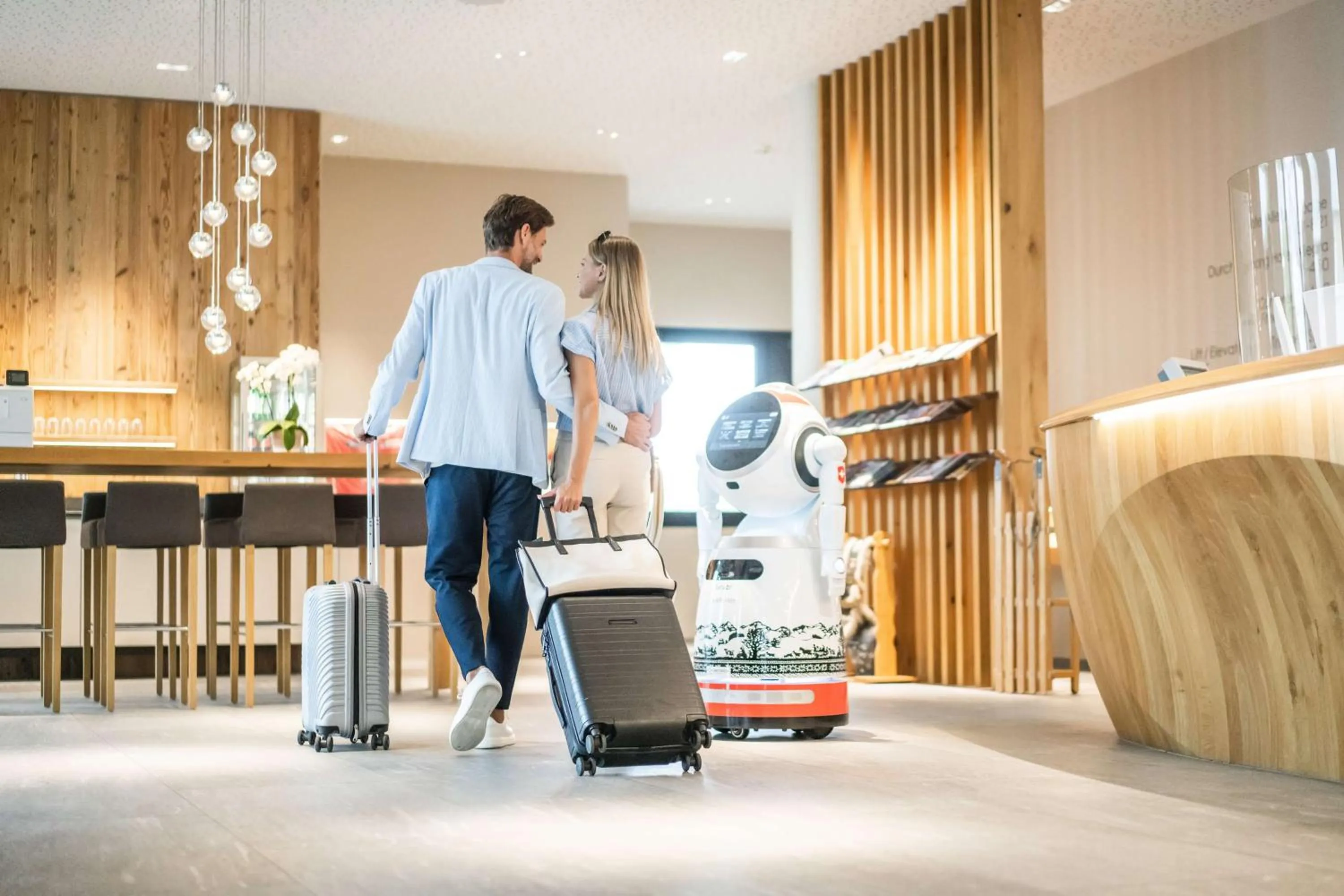 Lobby or reception in Hotel Allegra Lodge